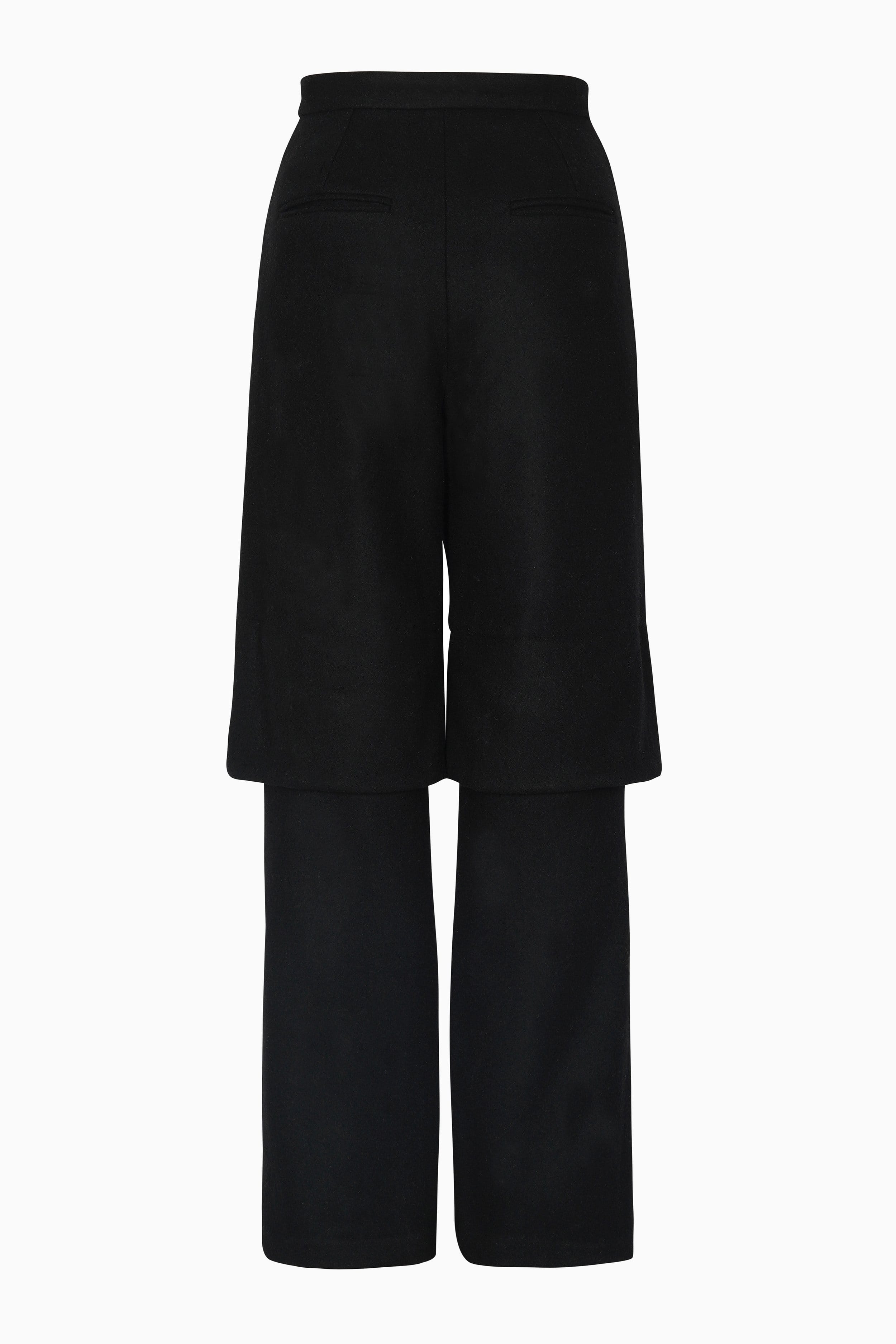 Wool Blend Double Trousers made by Szabo Sihag