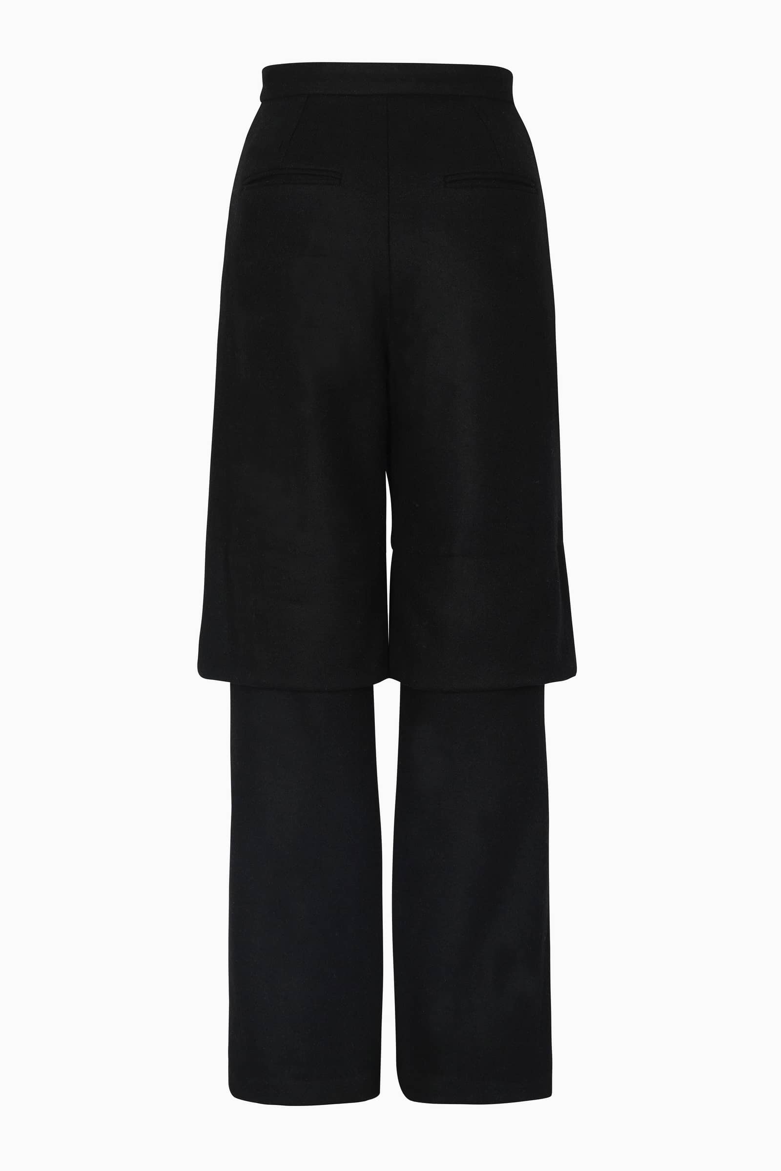 Wool Blend Double Trousers made by Szabo Sihag