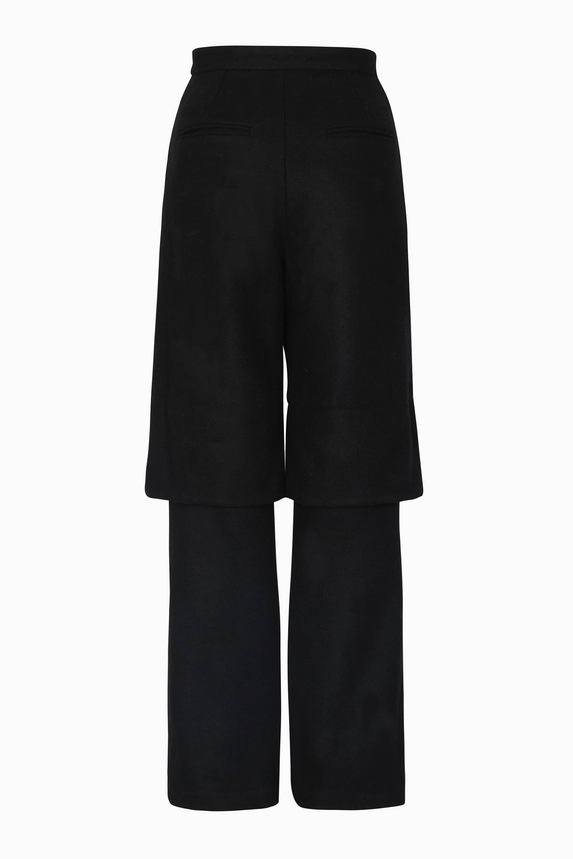 Wool Blend Double Trousers made by Szabo Sihag