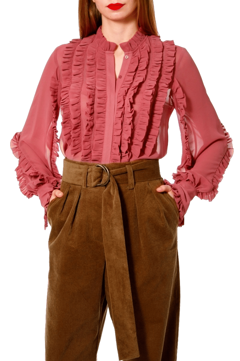 Blouse Marley Old Rose made by HALEWSKI