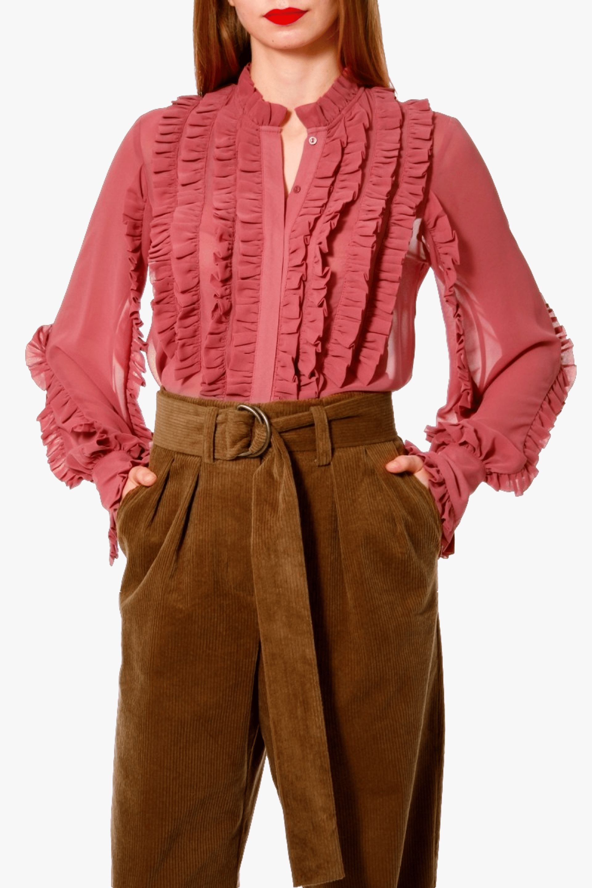 Blouse Marley Old Rose made by HALEWSKI