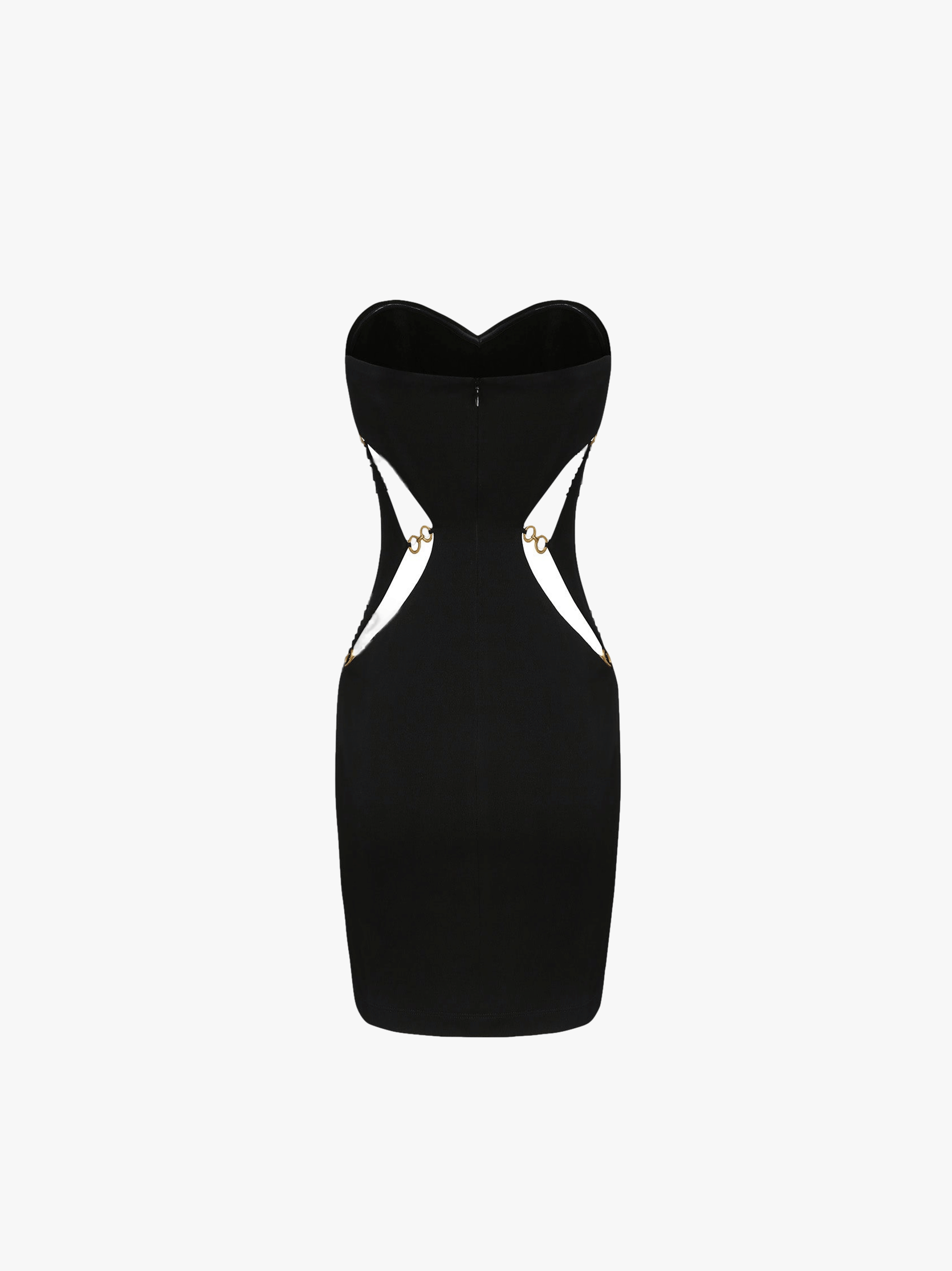 Sahara Mini Dress (Final Sale) in Black made by Nana Jacqueline