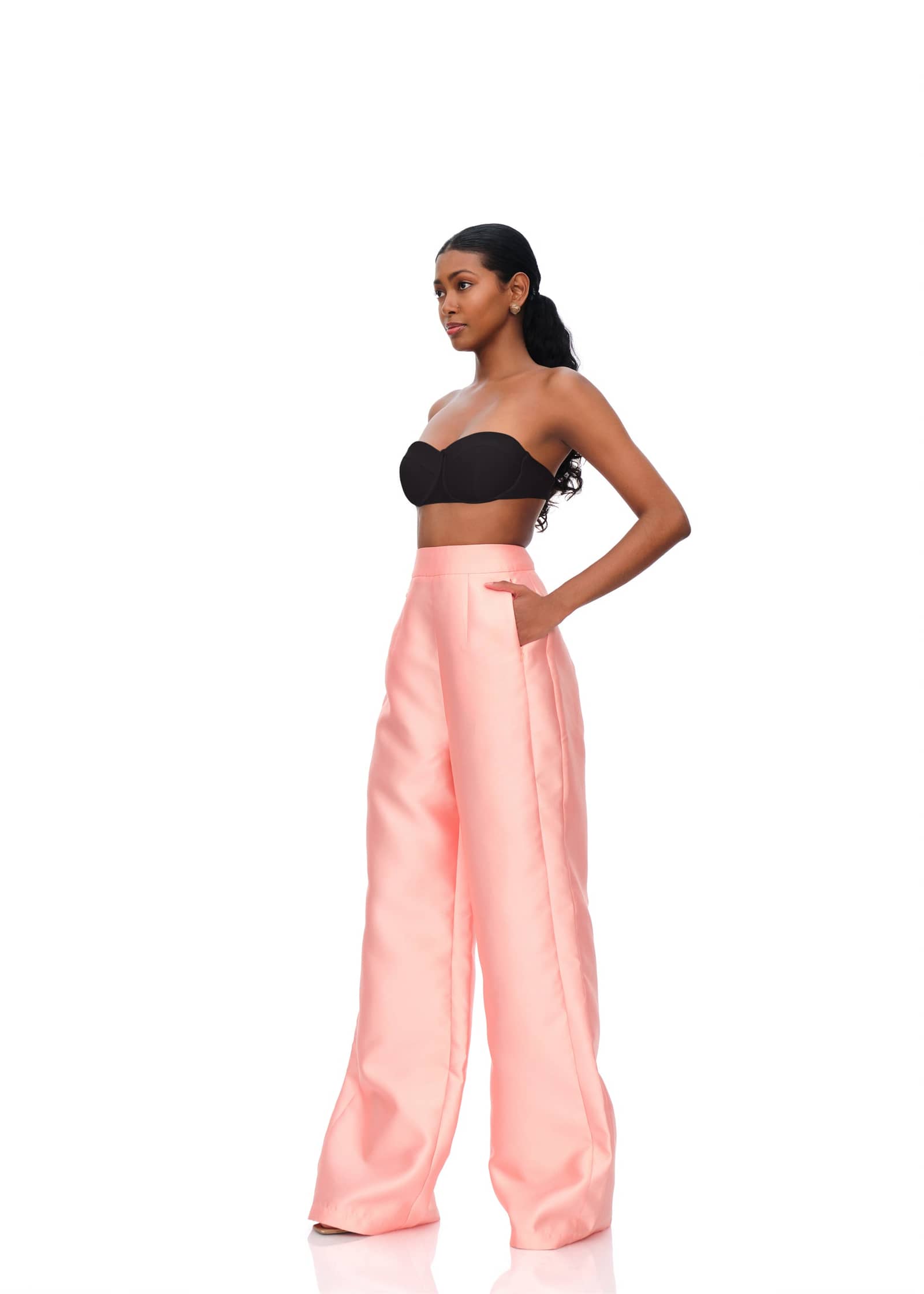 VASI PANTS - PEACH made by Andrea Iyamah