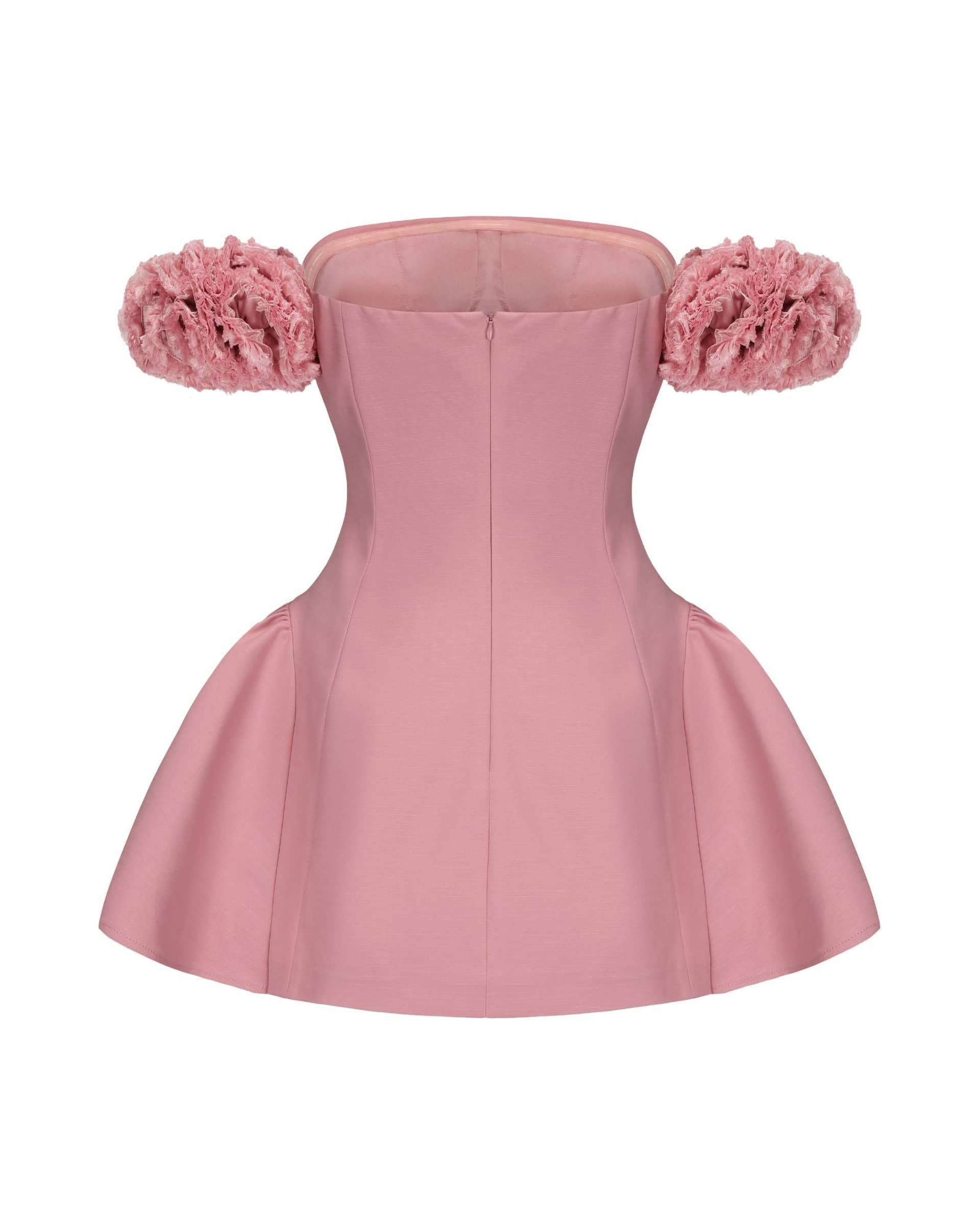 Flora Dress (Pink) made by Nana Jacqueline