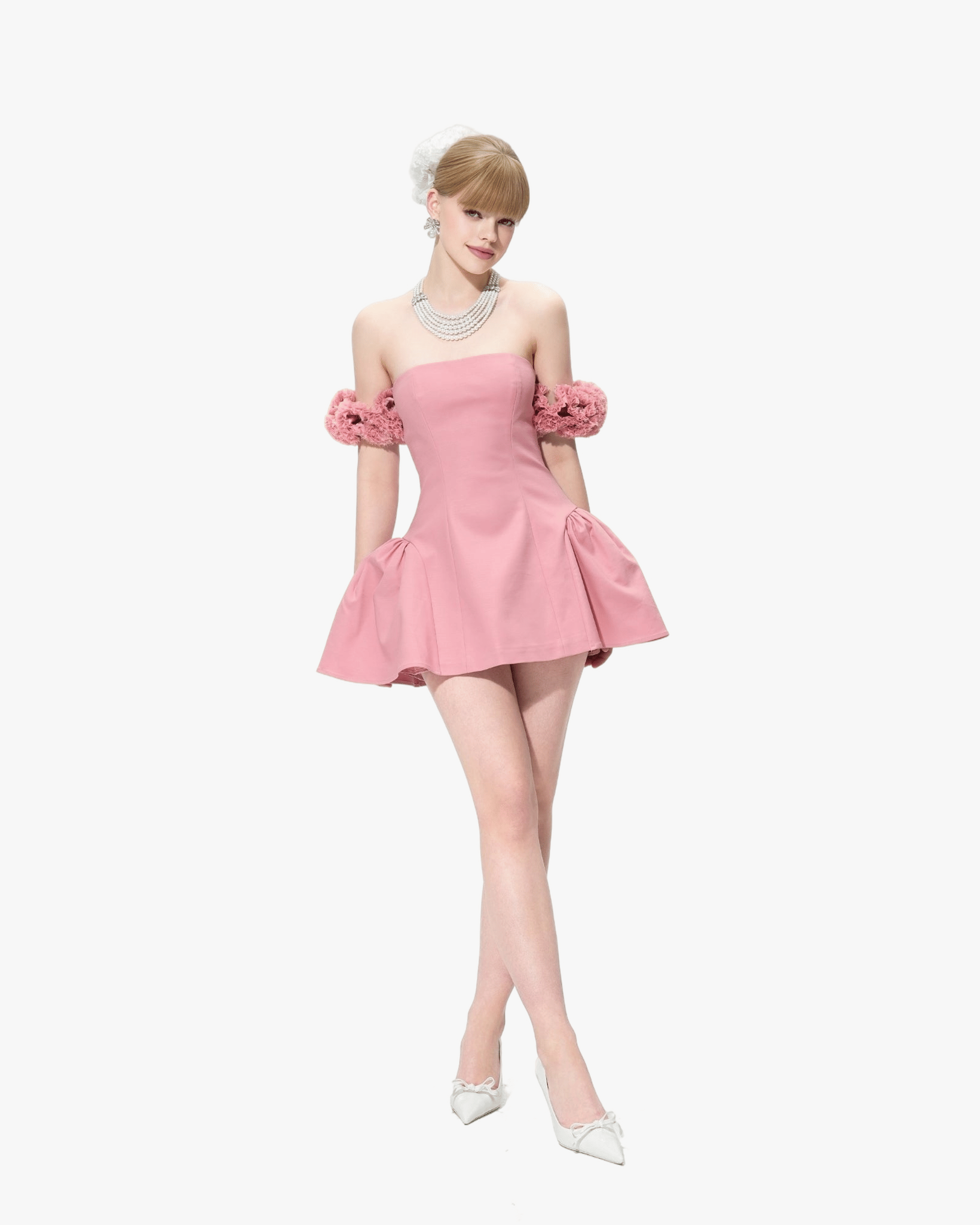 Flora Dress (Pink) made by Nana Jacqueline