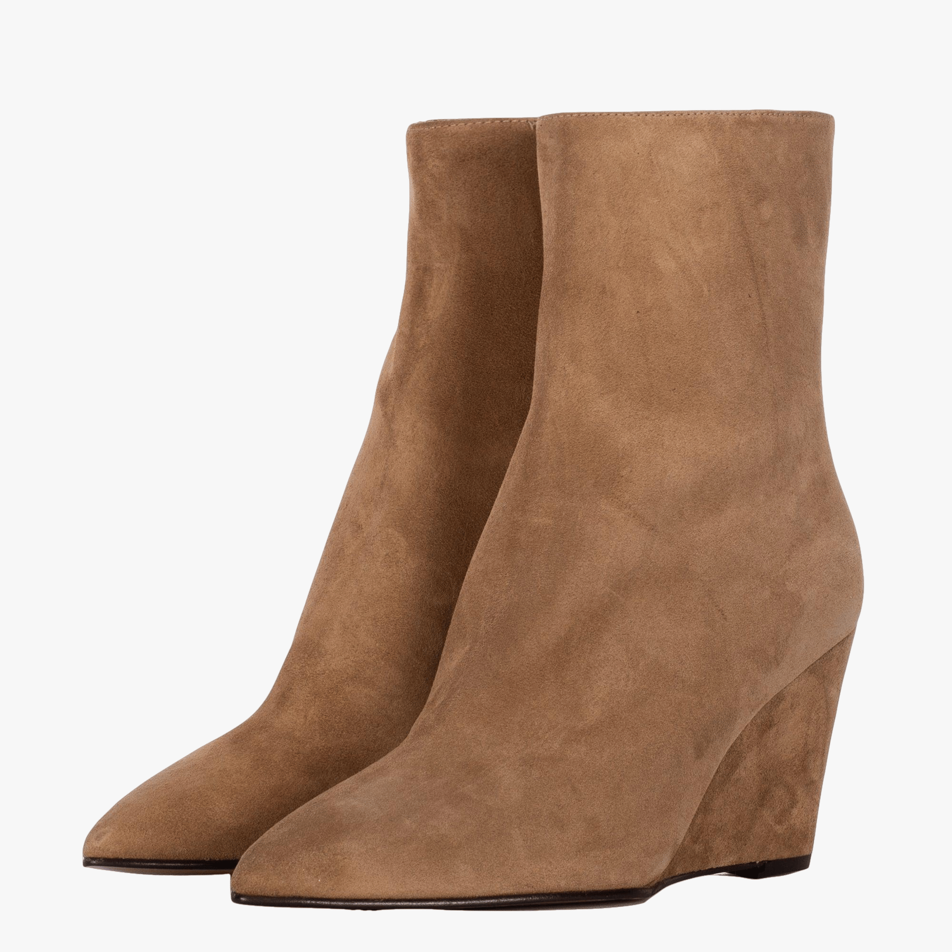 CARLOTA BIRRA SUEDE BOOTIES in Brown made by Toral
