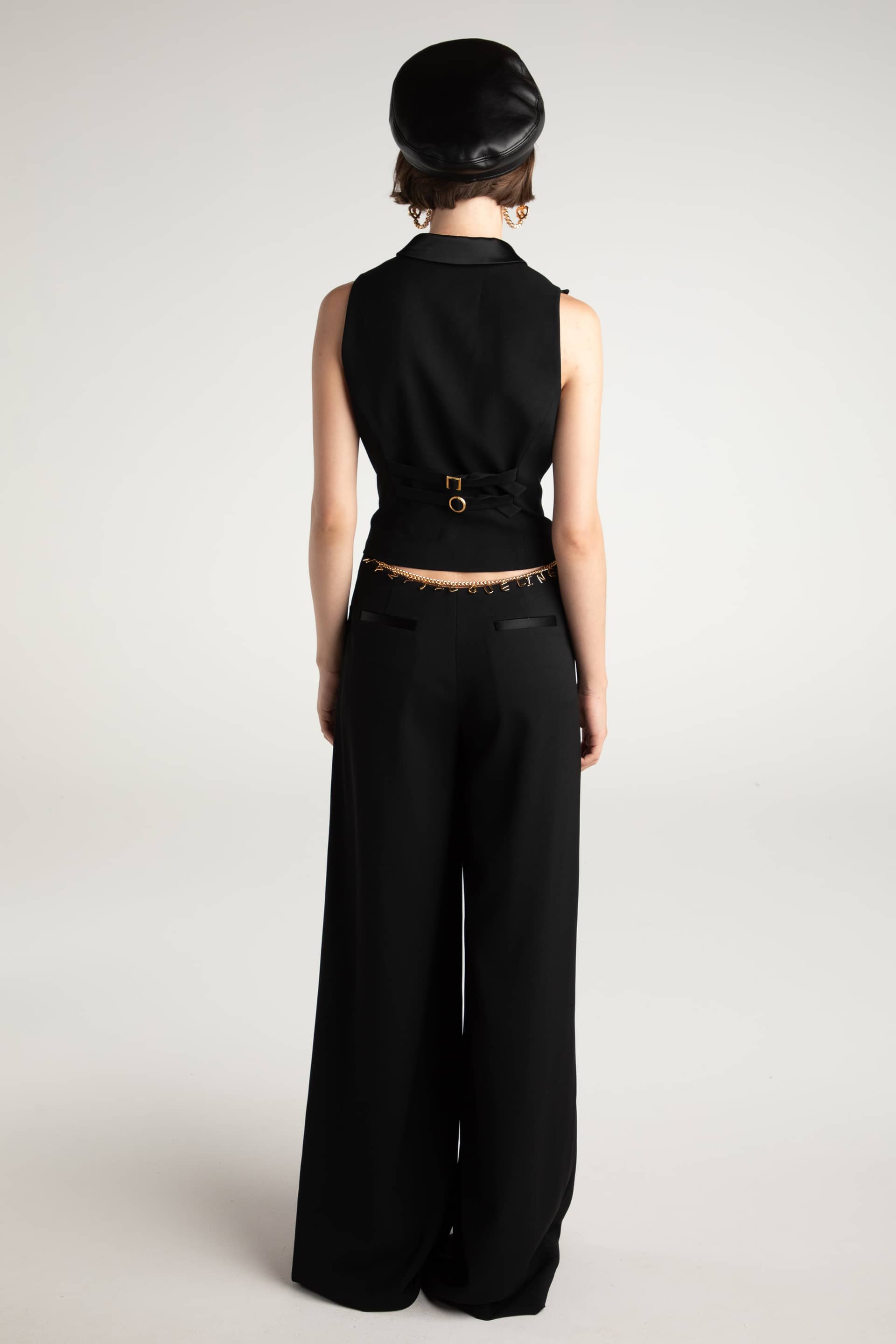 Diana Vest (Black) made by Nana Jacqueline