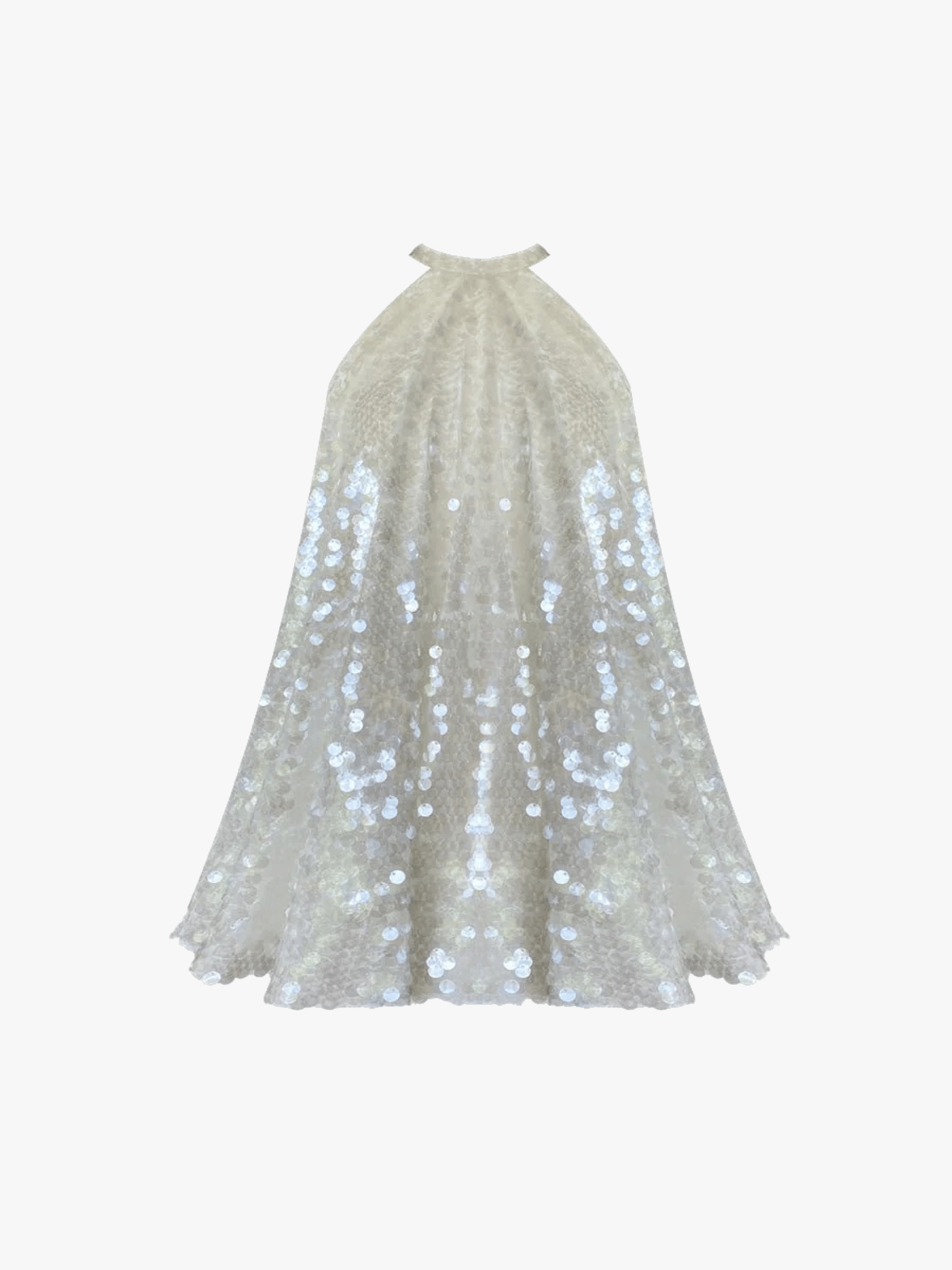 Sylvia Glam Dress - White made by Gigii's