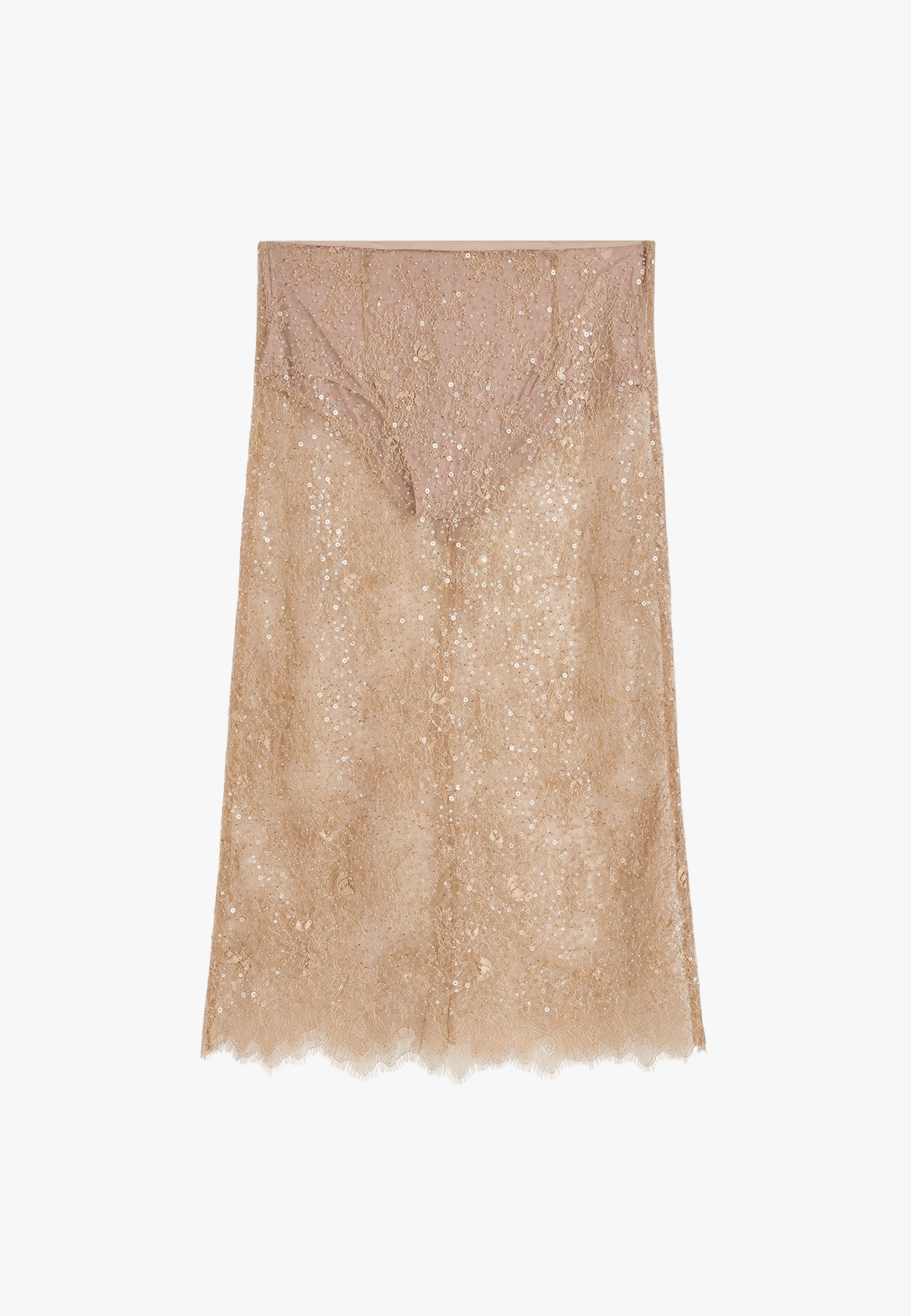 Risa Skirt - Beige made by HERSKIND