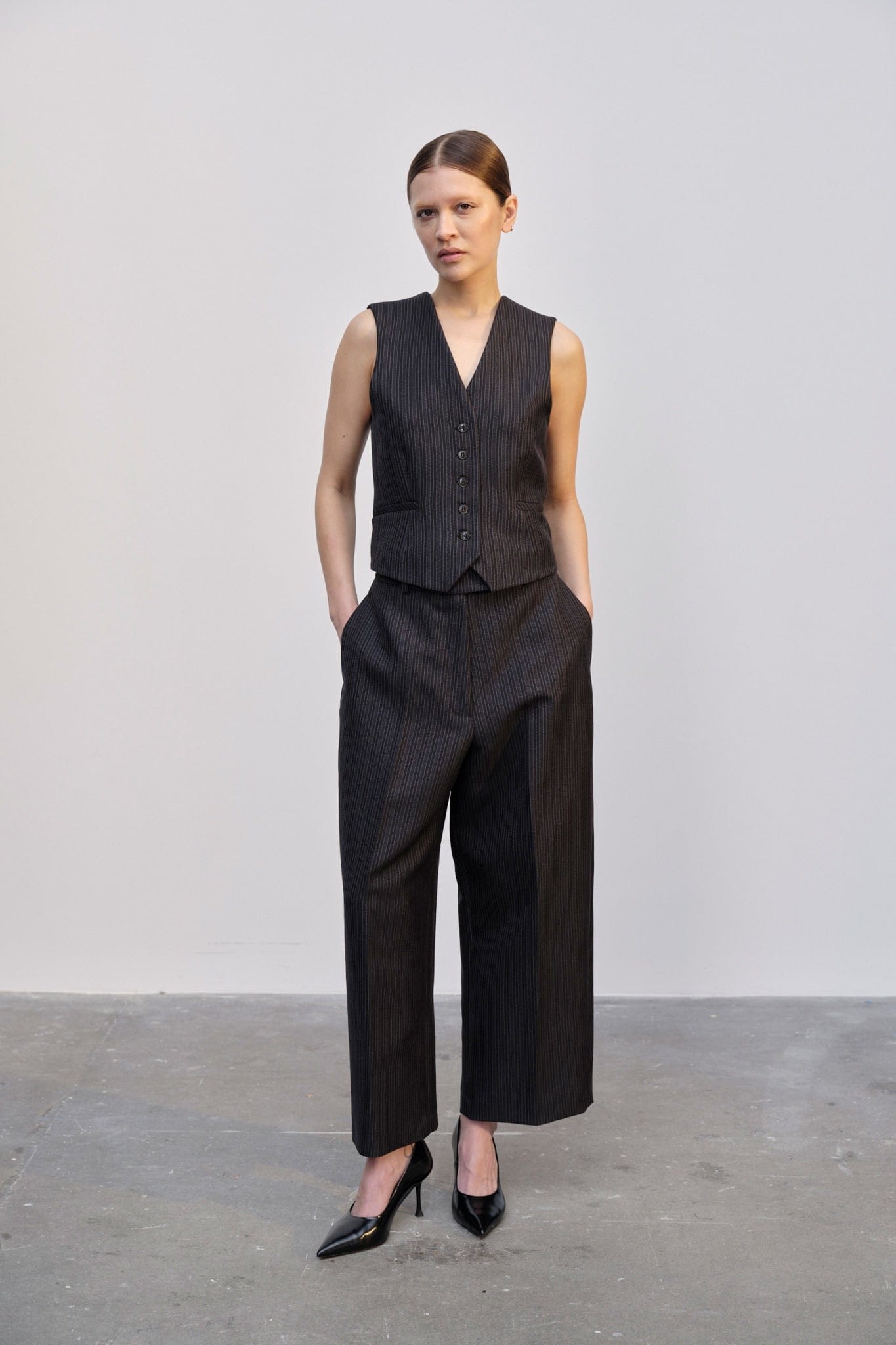 Mister Vest - Pinstripe made by HERSKIND