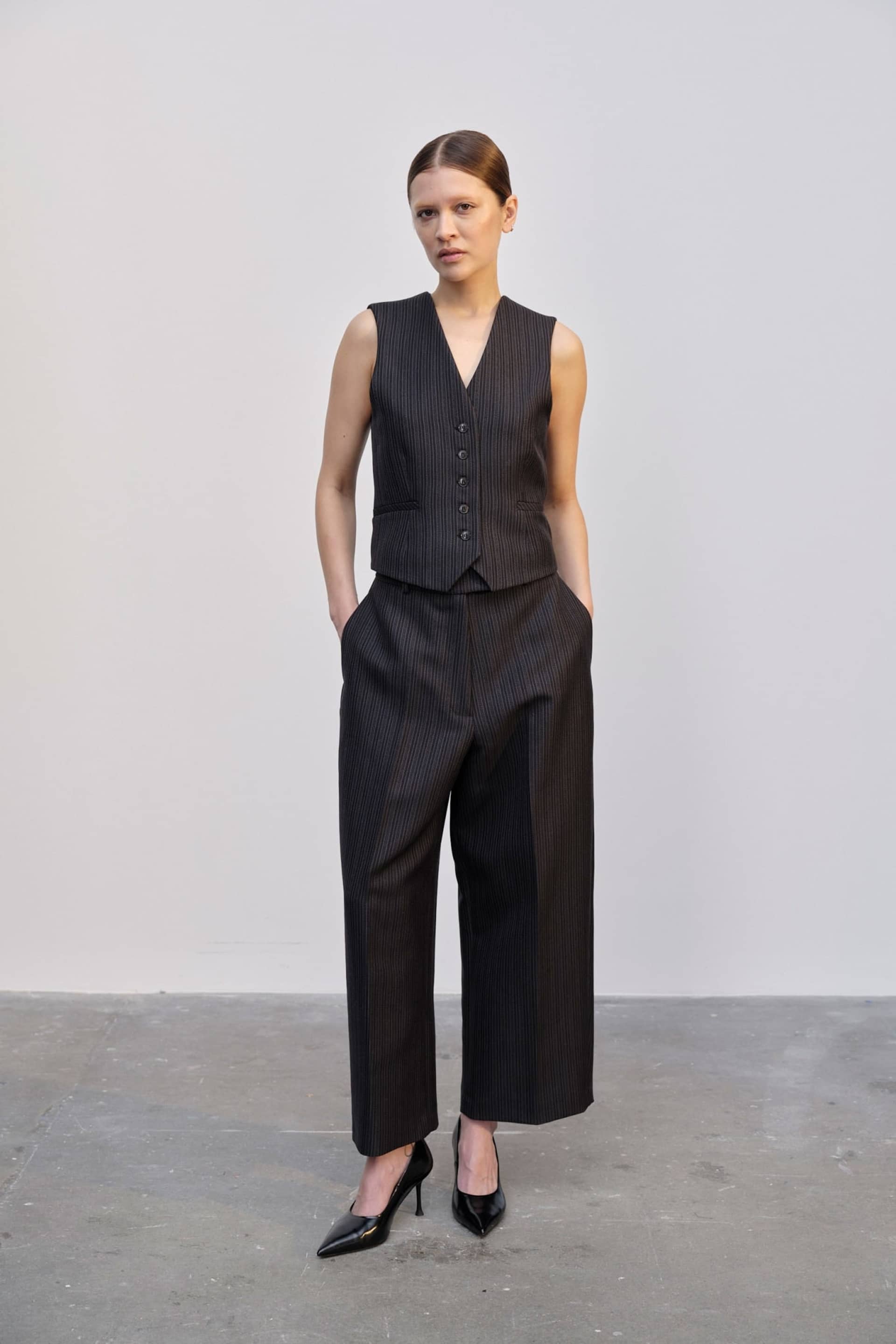 Mister Vest - Pinstripe made by HERSKIND