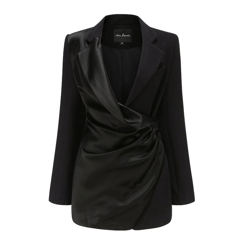 Elora Dress in Black (Final Sale) in Black made by Nana Jacqueline