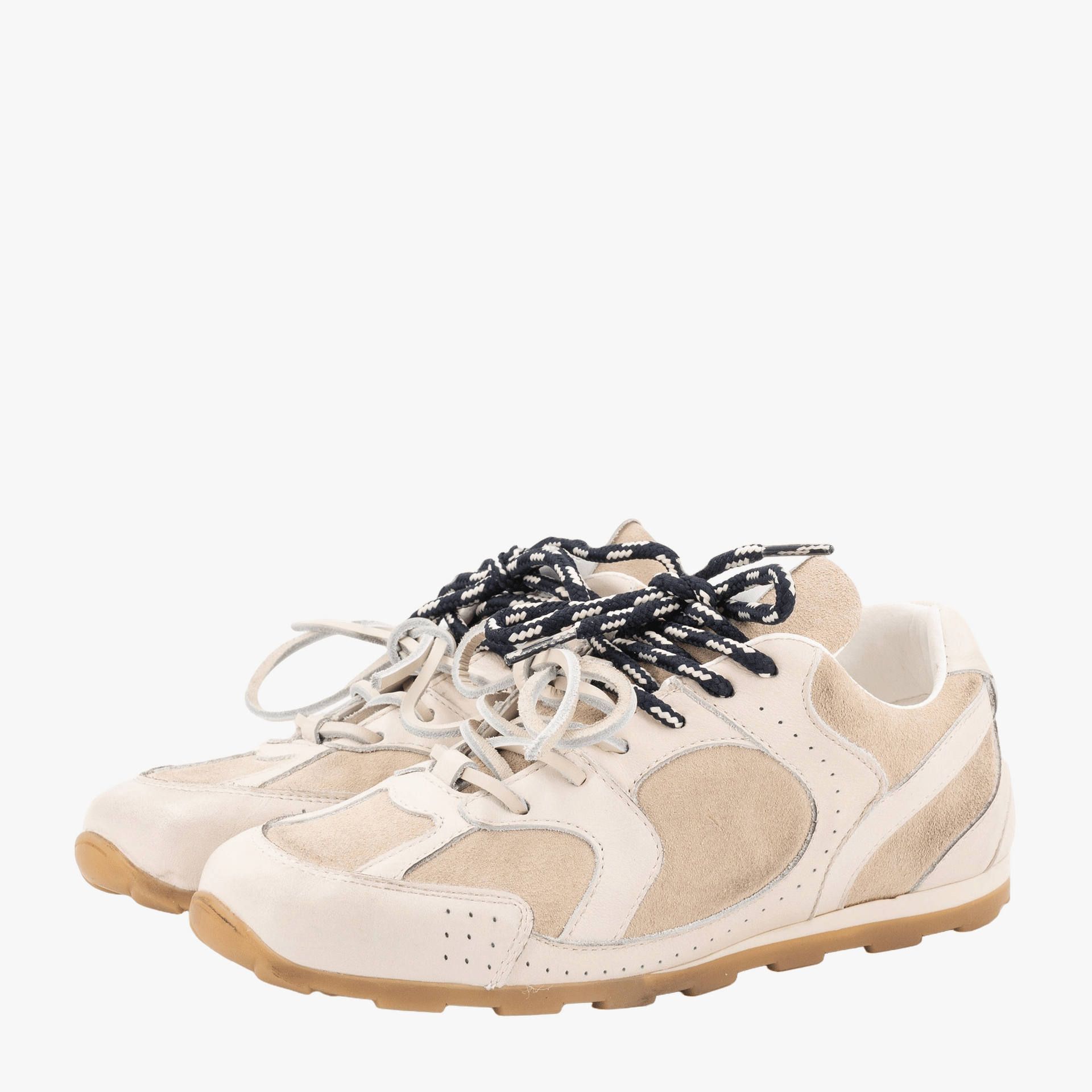 BOSCO LEATHER AND MESH SNEAKERS made by Toral