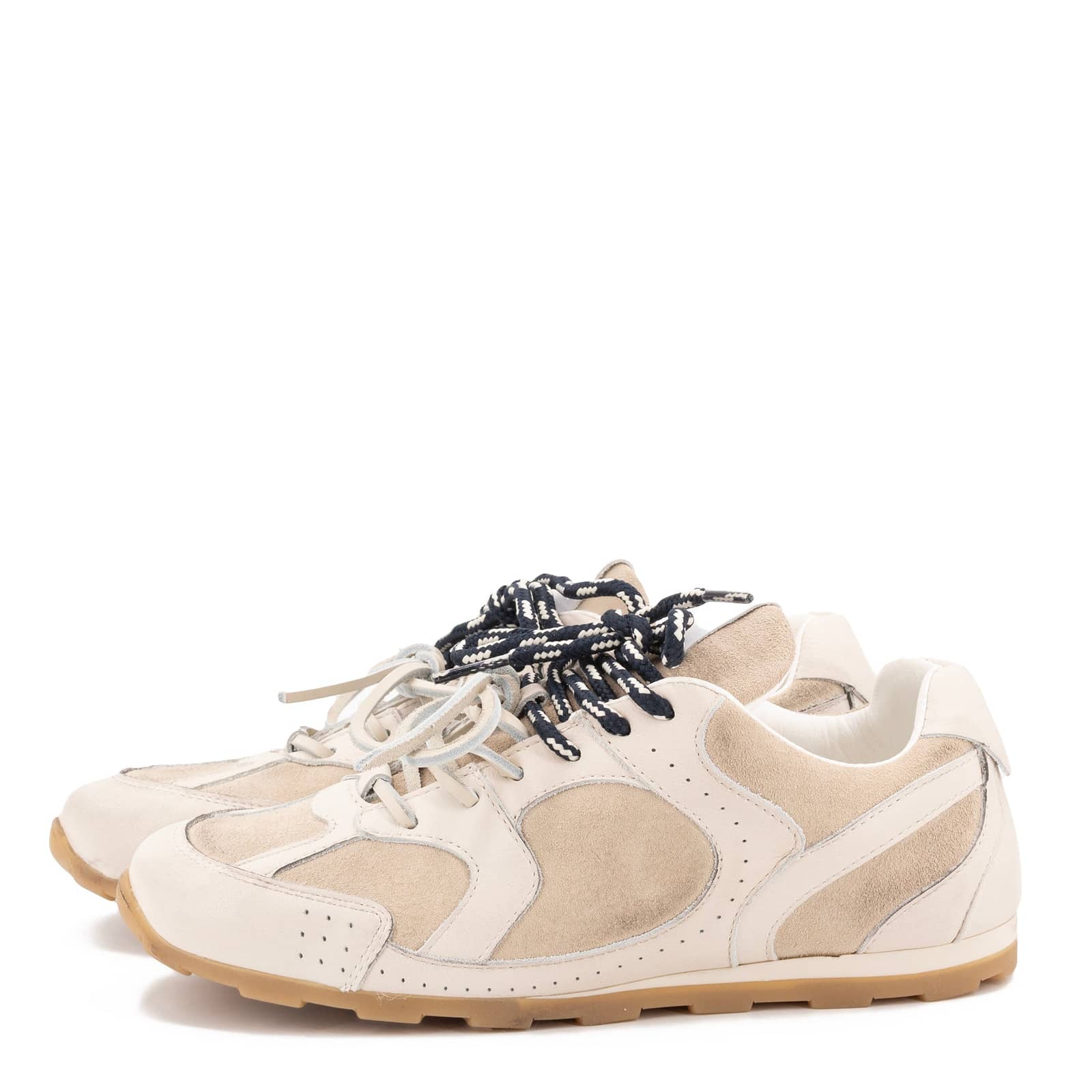 BOSCO LEATHER AND MESH SNEAKERS made by Toral