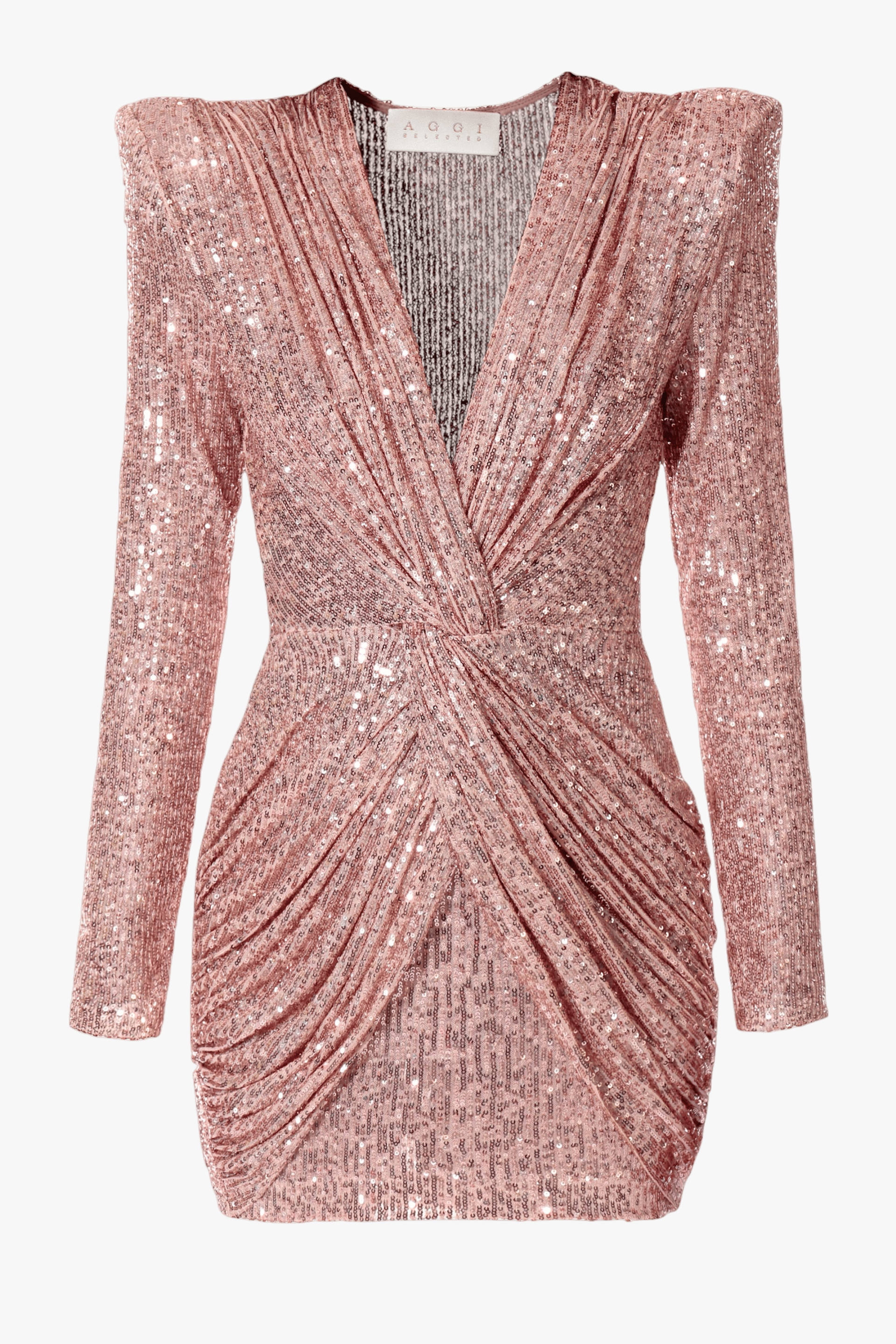 Dress Jennifer Rose Cloud in Pink made by HALEWSKI