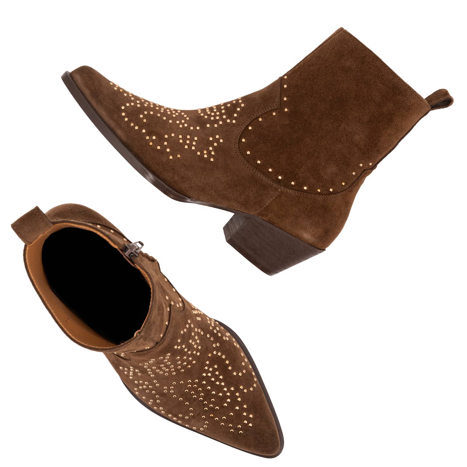 CAMERON SUEDE BOOTIES made by Toral