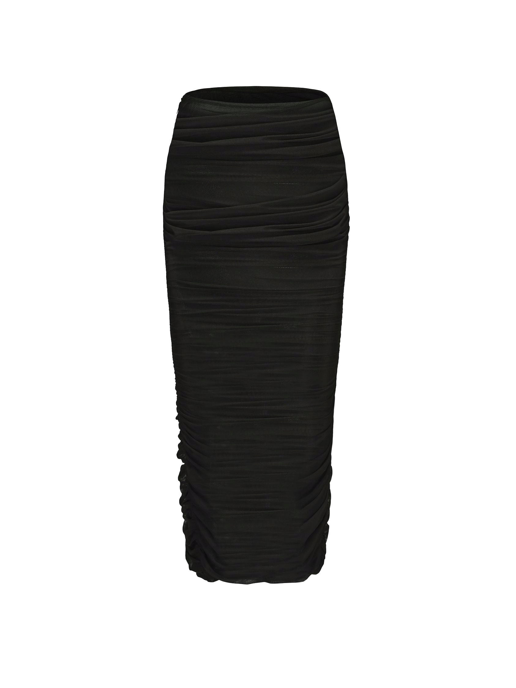 Pia Mesh Skirt (Black) made by Nana Jacqueline