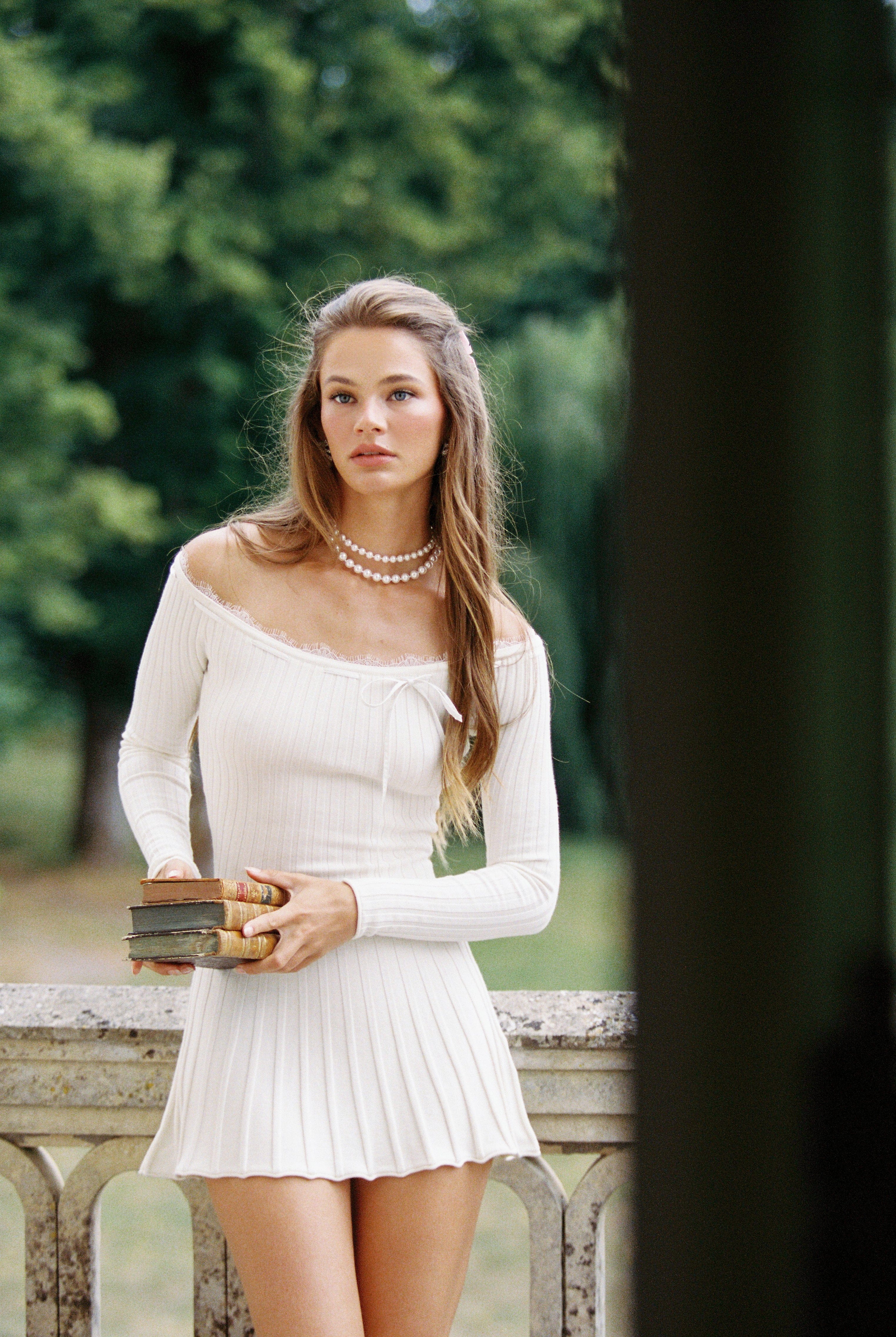 Jenna Dress (White) made by Nana Jacqueline