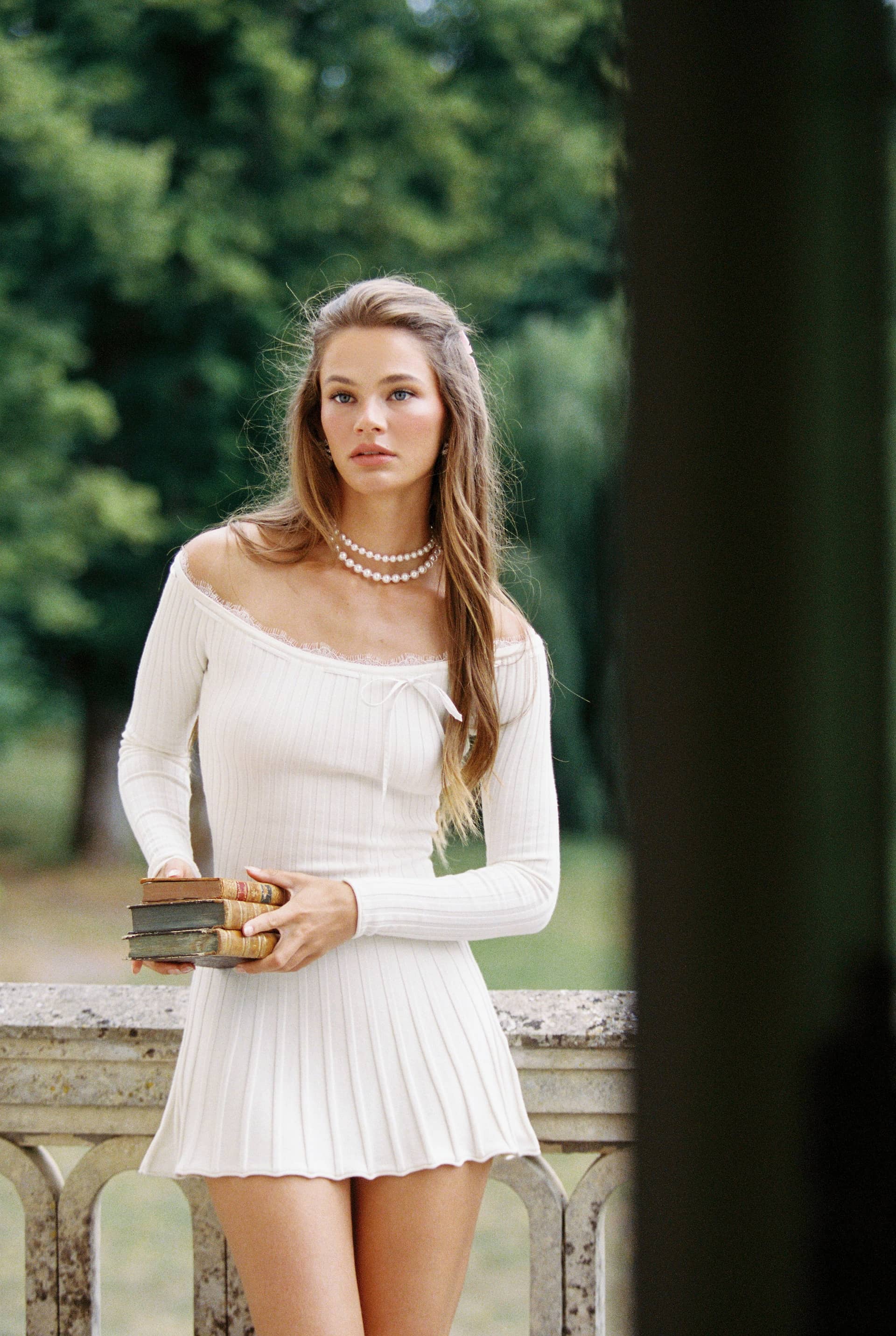 Jenna Dress (White) made by Nana Jacqueline