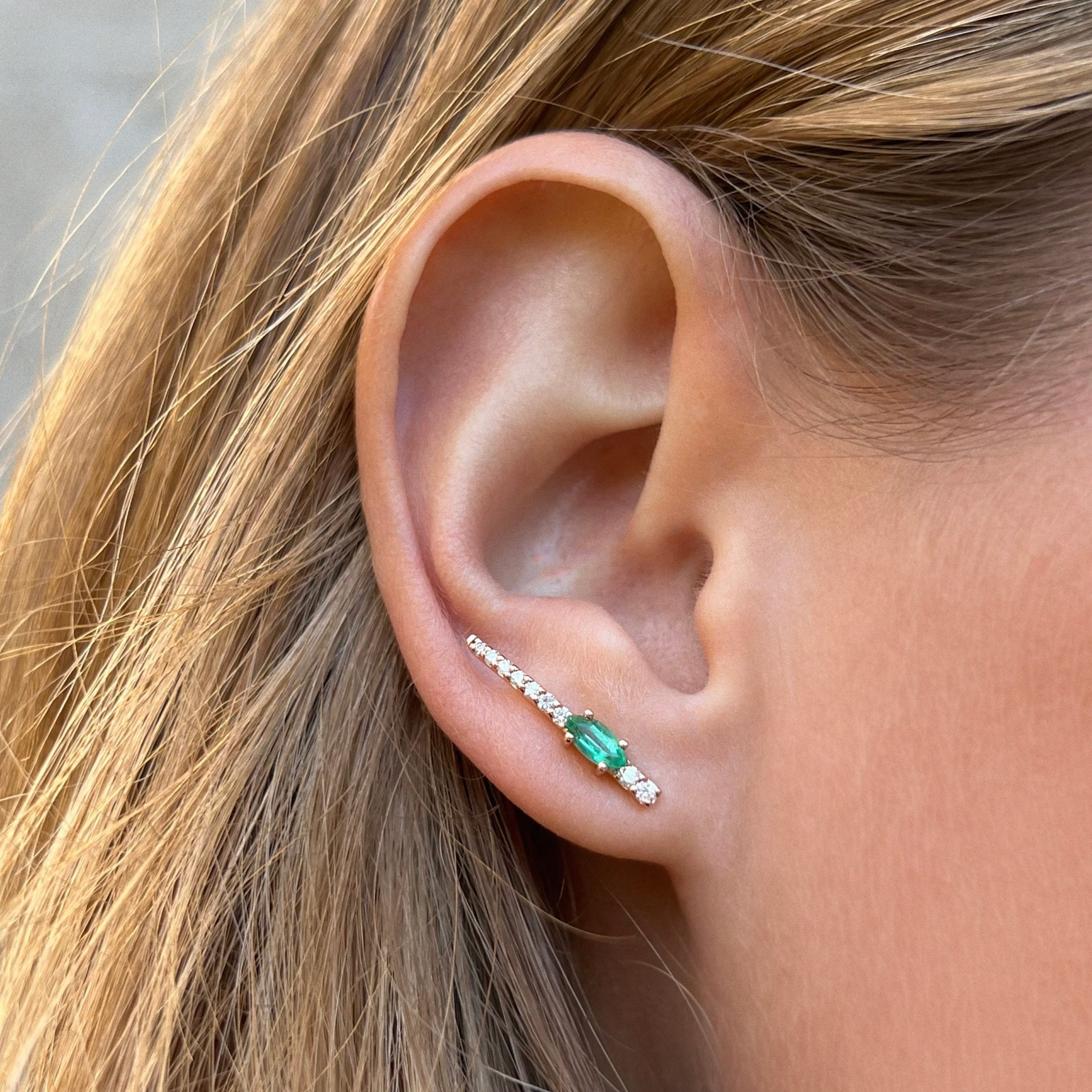 PENDIENTES SPIKE JARDÍN DE AIRE made by Gold & Roses