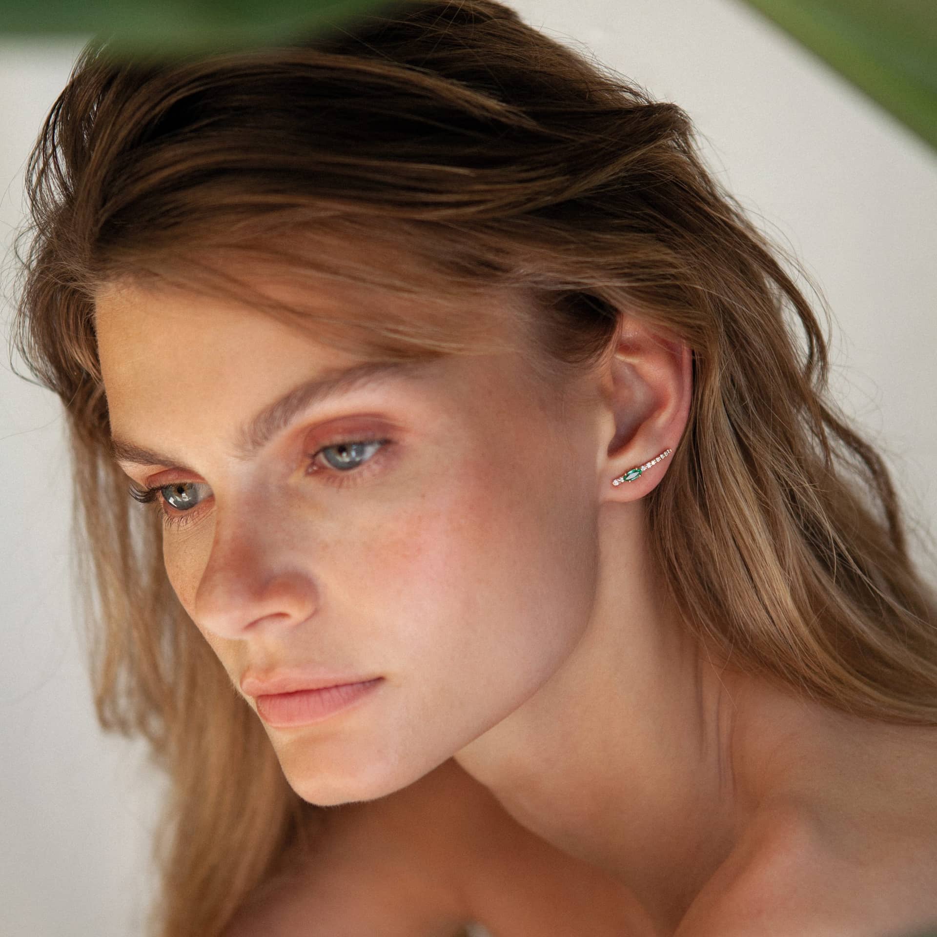 PENDIENTES SPIKE JARDÍN DE AIRE made by Gold & Roses