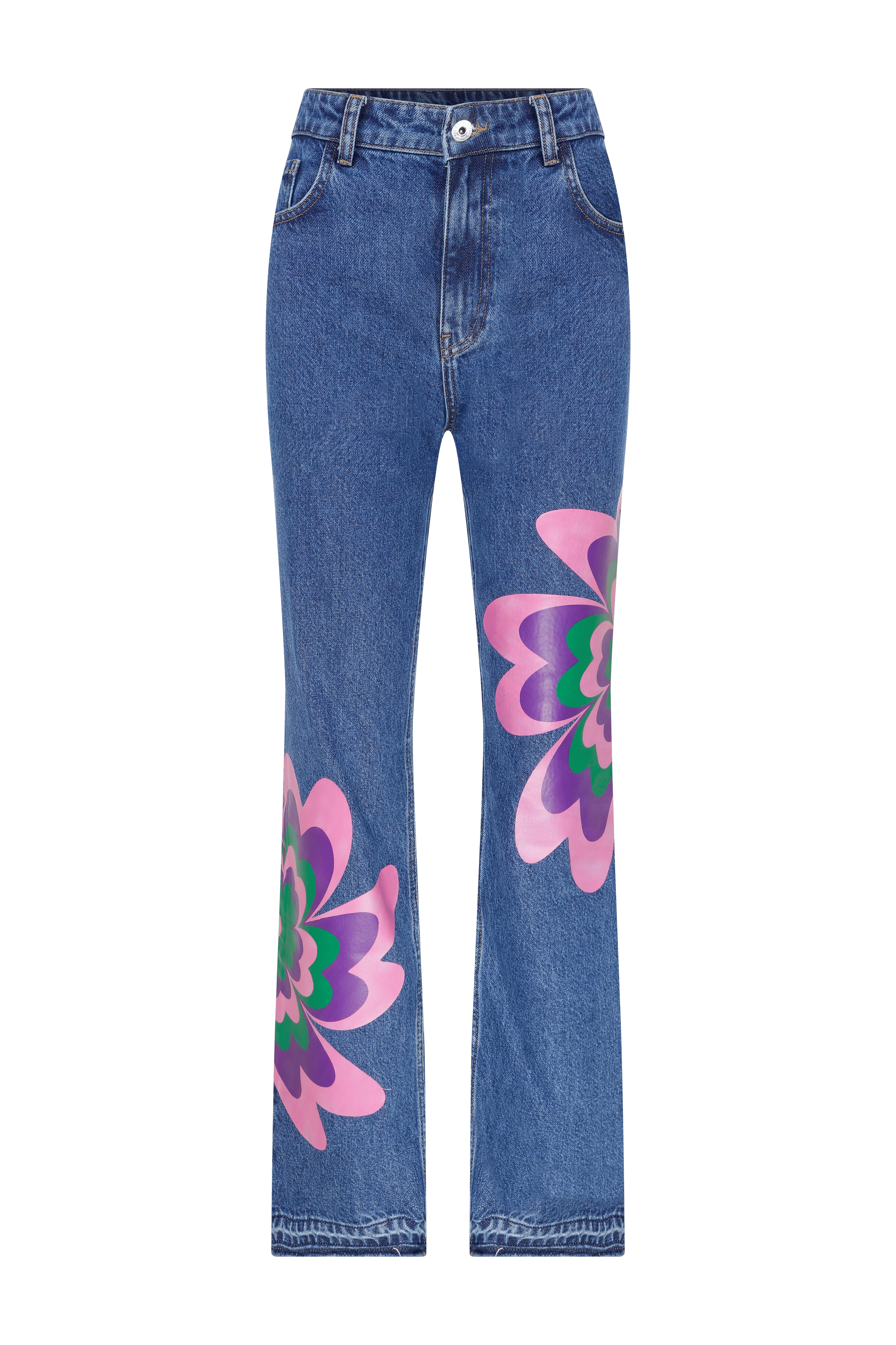 Botanical Bliss Jeans made by Declara