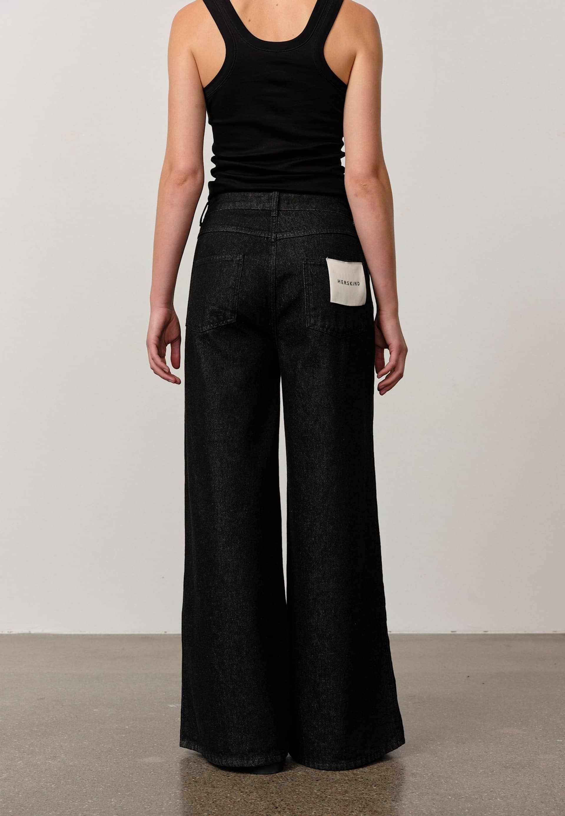 Katja Jeans - Black (Leg Size 32" - Long) made by HERSKIND