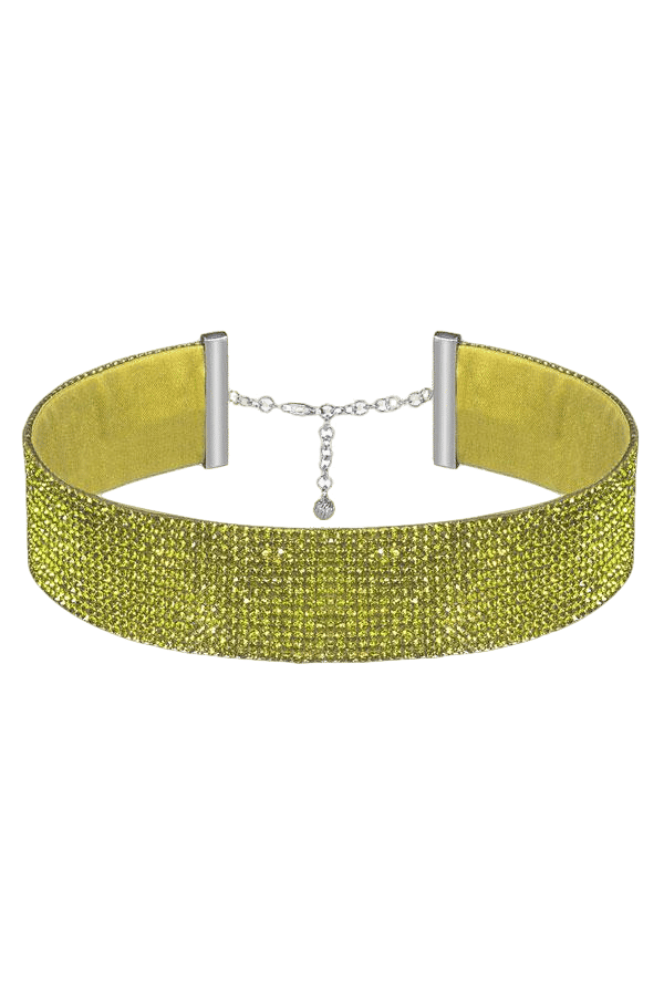 Charlotte Choker Lime Green made by NUÉ