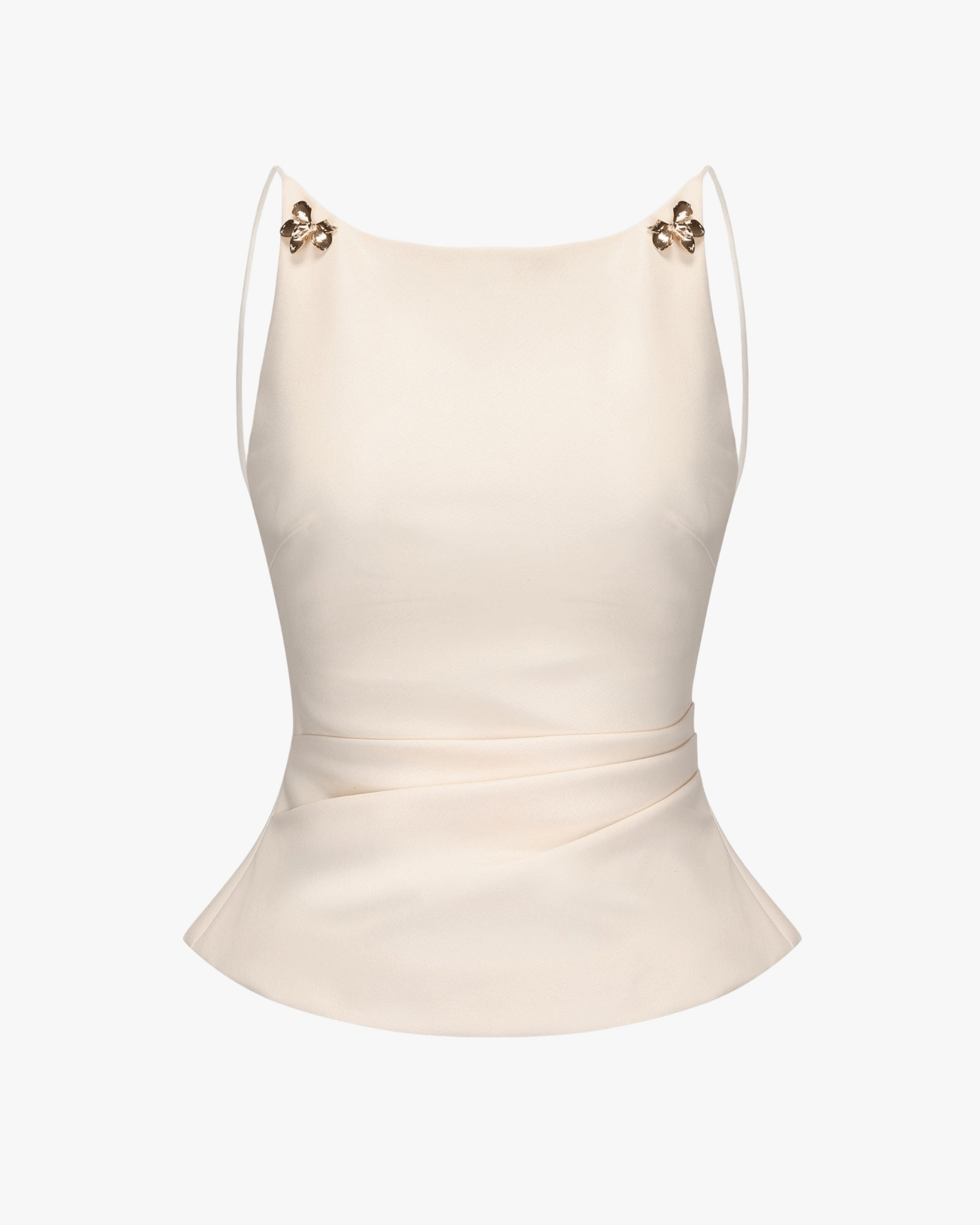 Selena Top (White) made by Nana Jacqueline