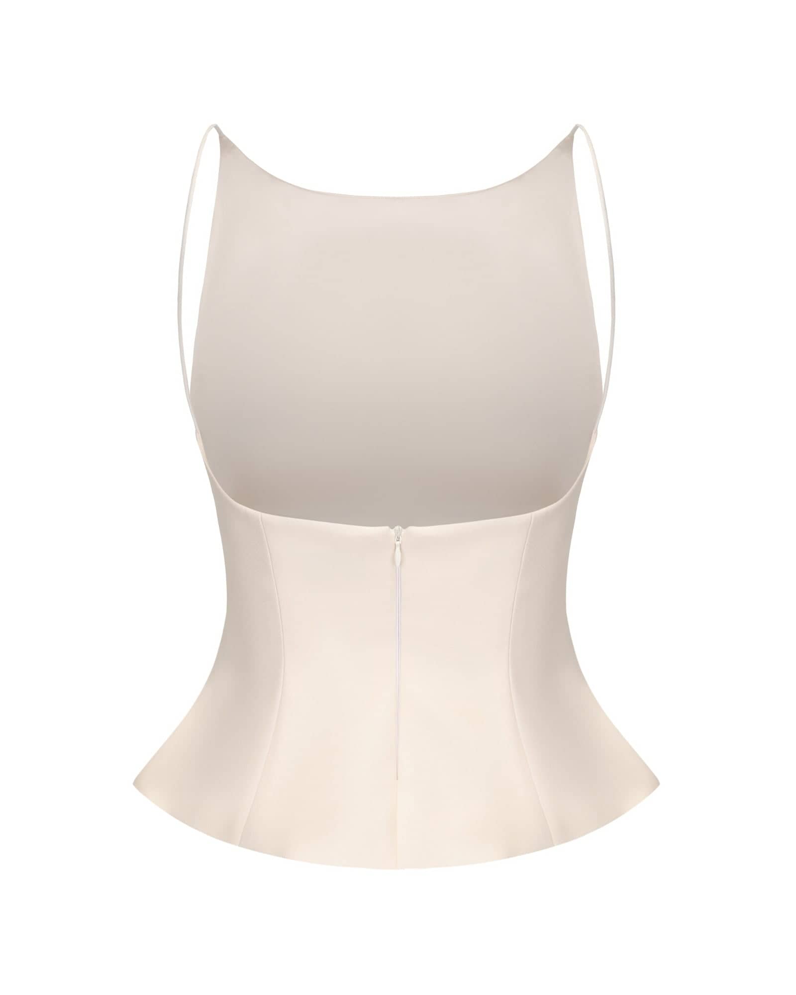 Selena Top (White) made by Nana Jacqueline