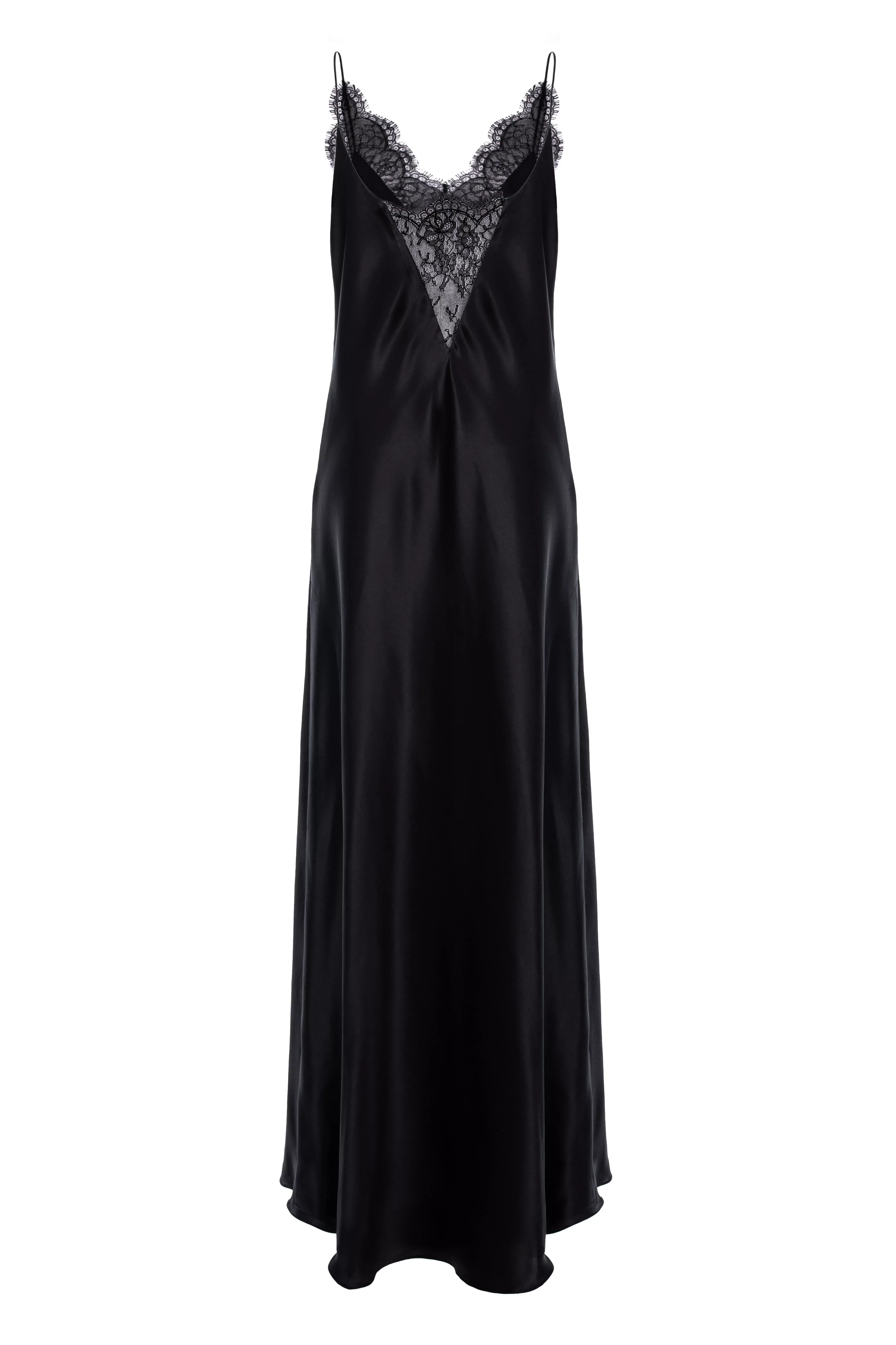 Chantilly Lace Satin Slip-Dress made by Aureliana