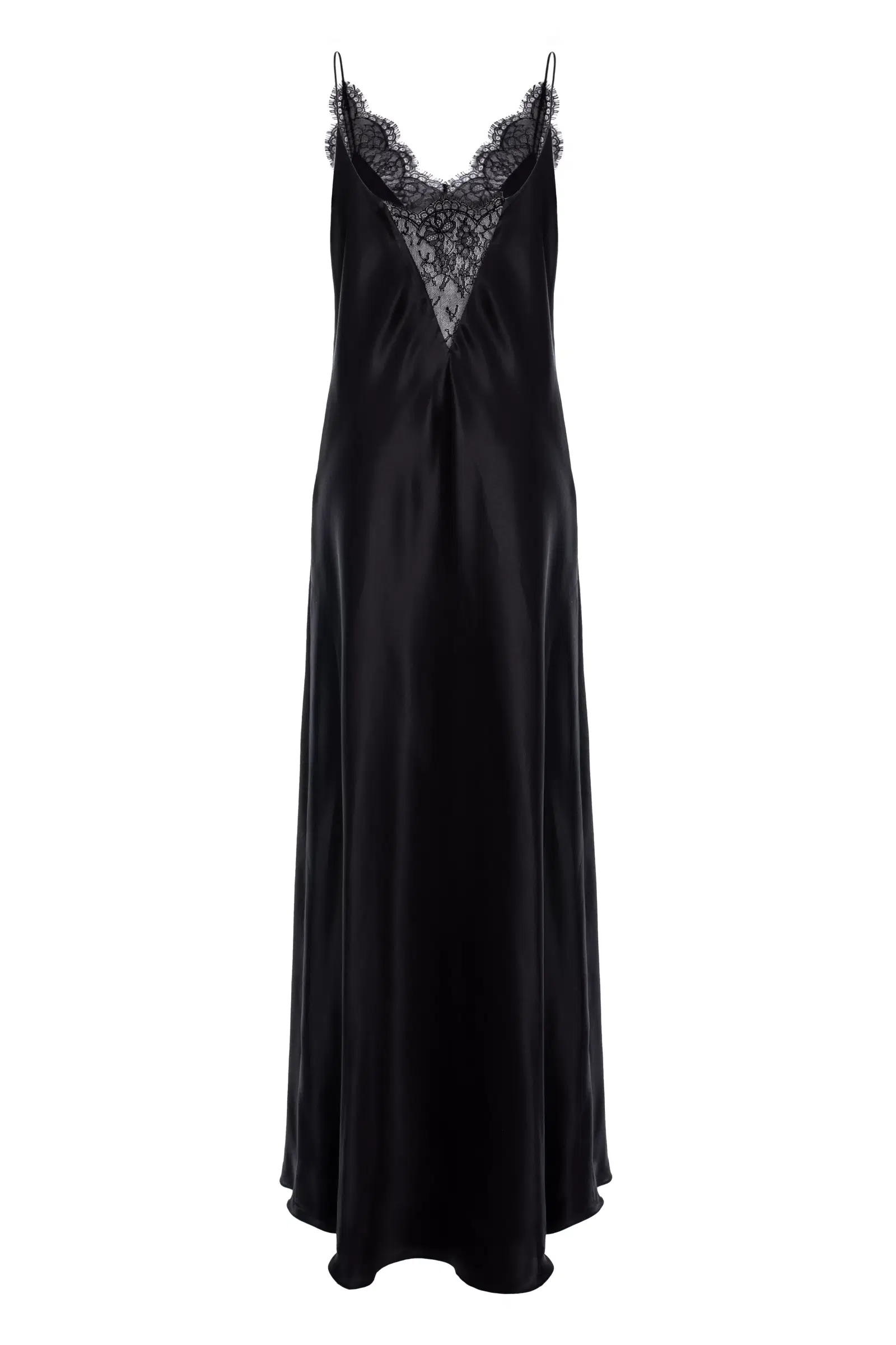 Chantilly Lace Satin Slip-Dress made by Aureliana