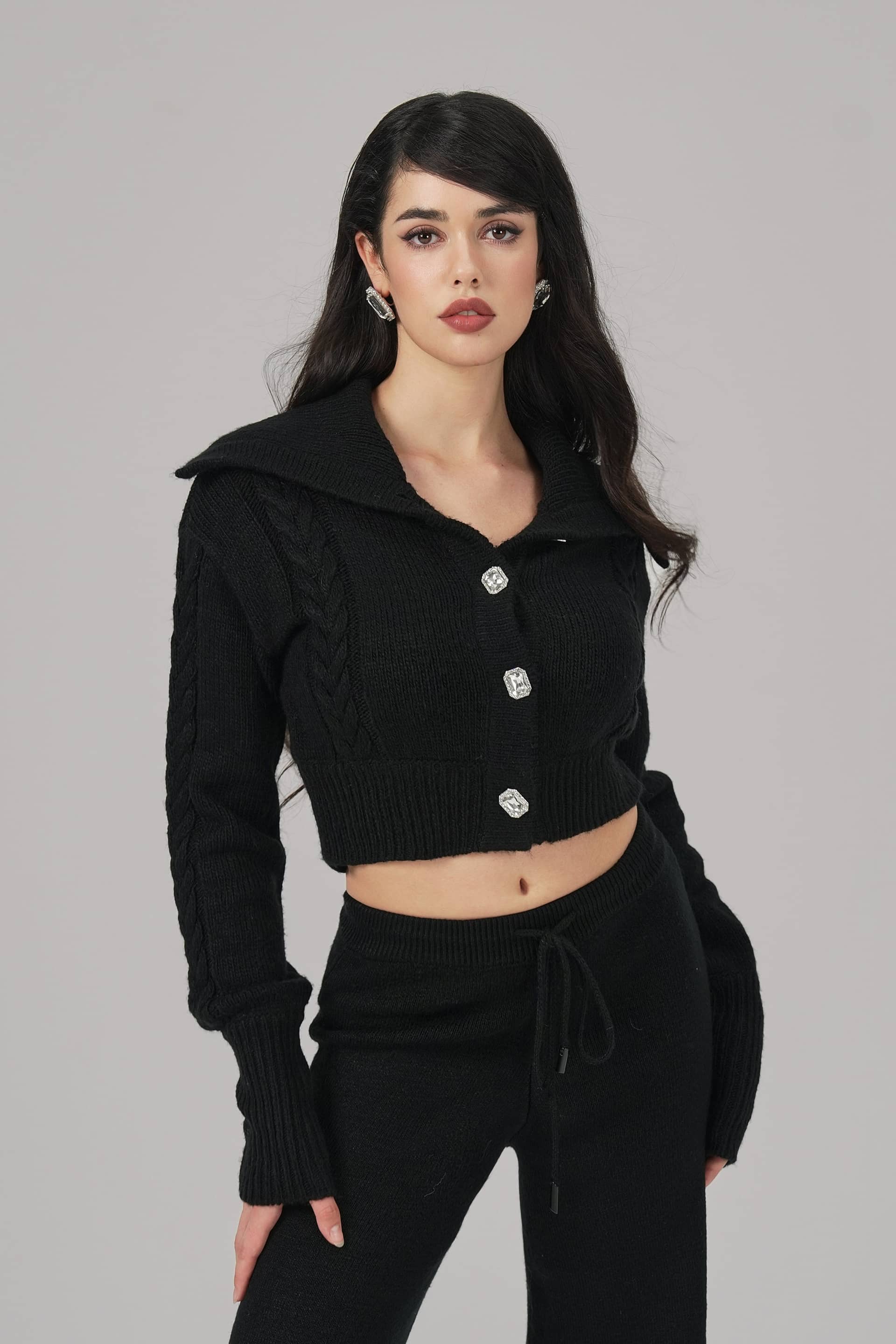 Addison Pants (Black) made by Nana Jacqueline