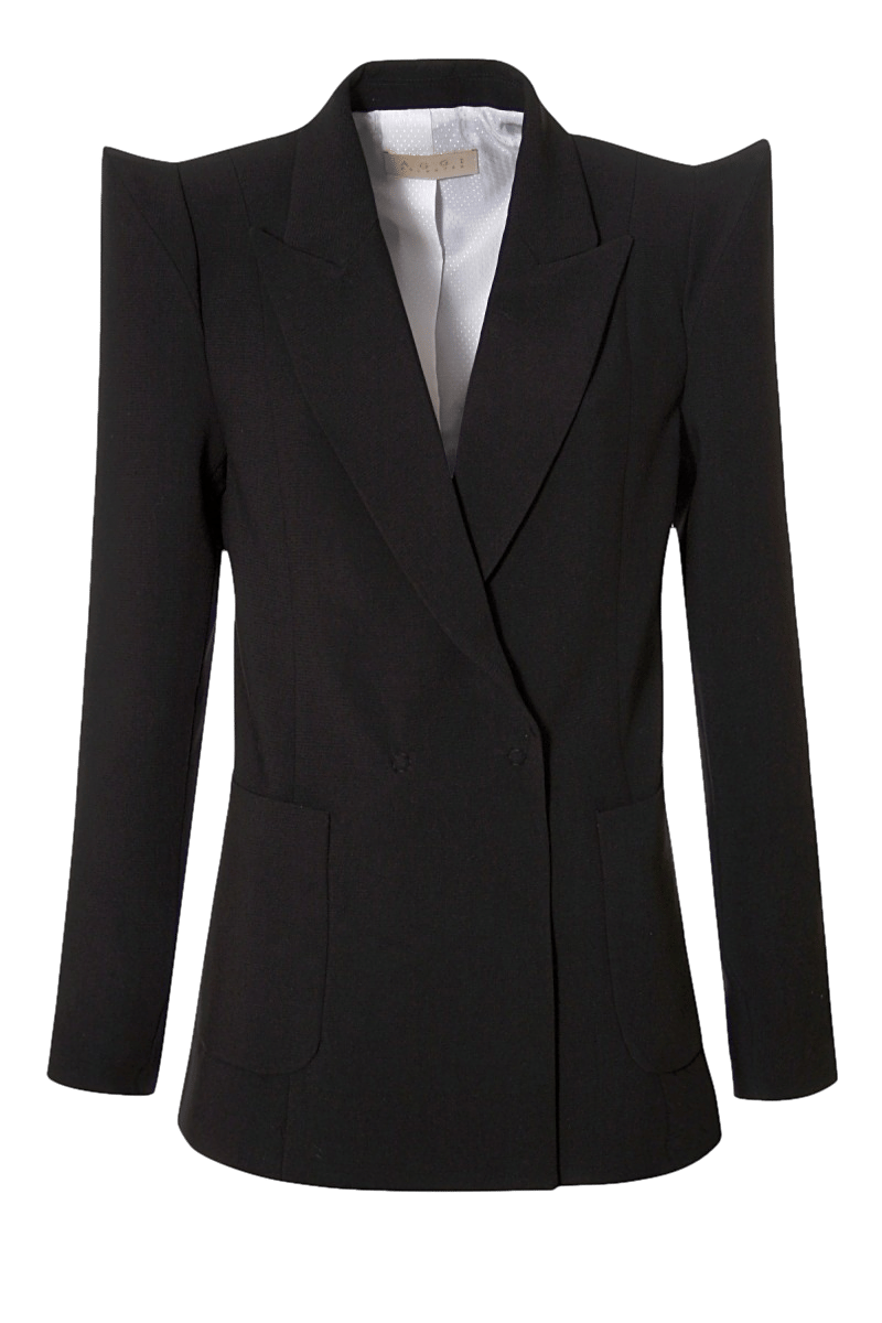 Blazer Samantha Total Eclipse in Black made by HALEWSKI