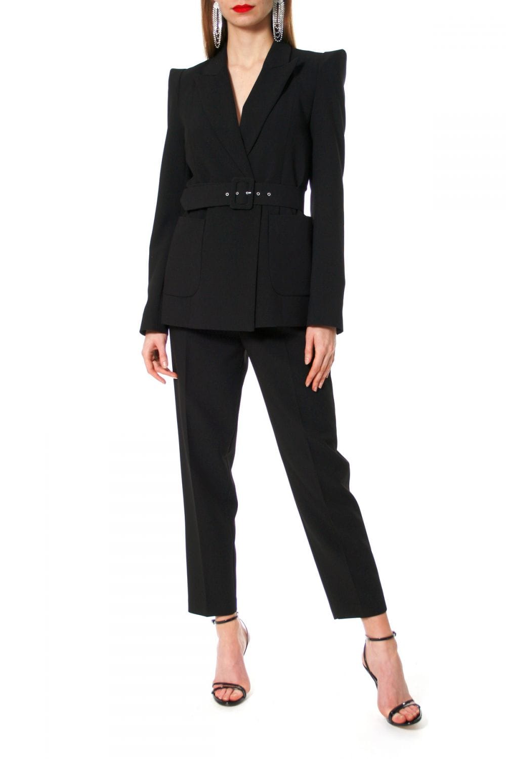 Blazer Samantha Total Eclipse in Black made by HALEWSKI