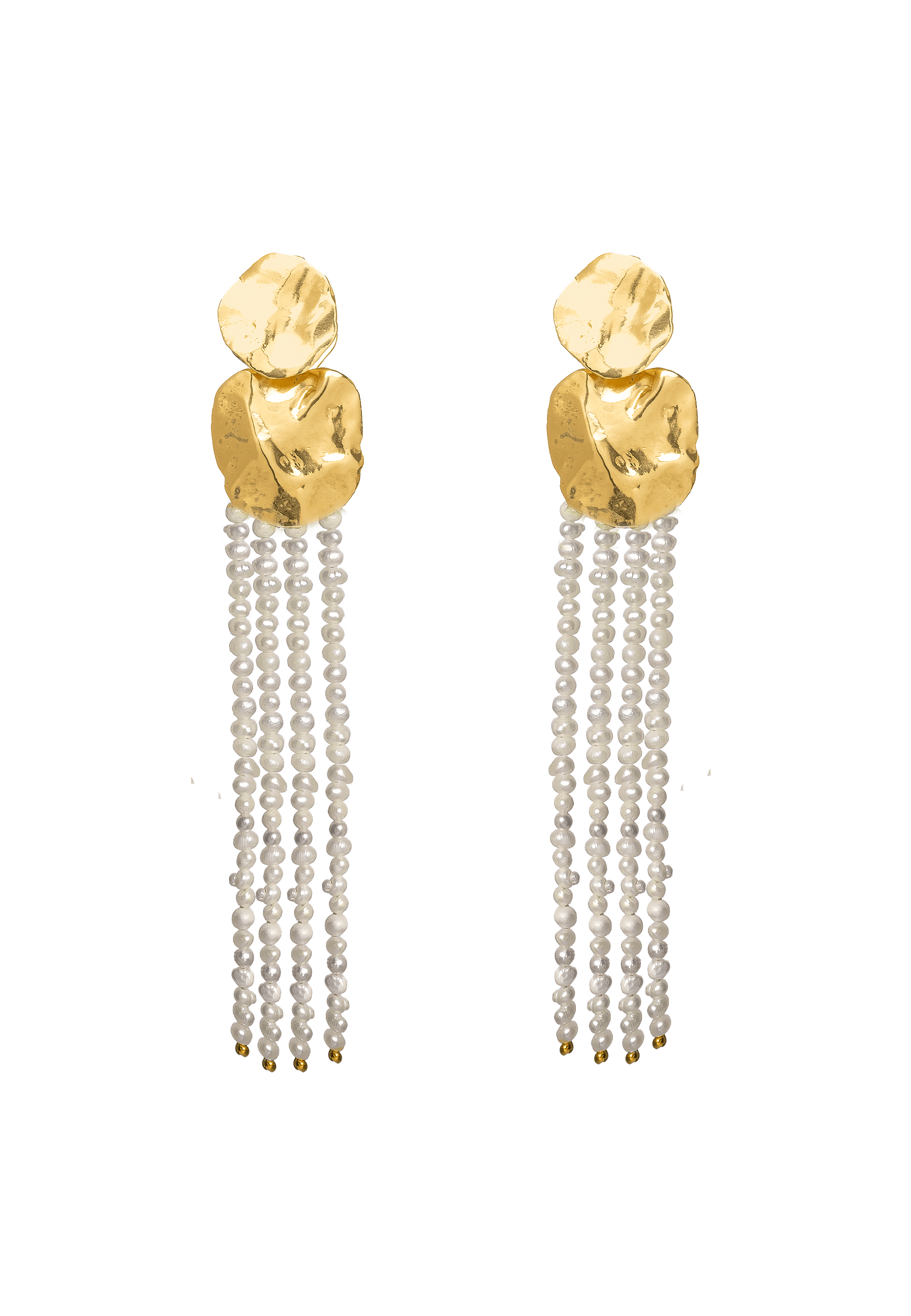 Liliana Pearl Earrings made by Lavani Jewels