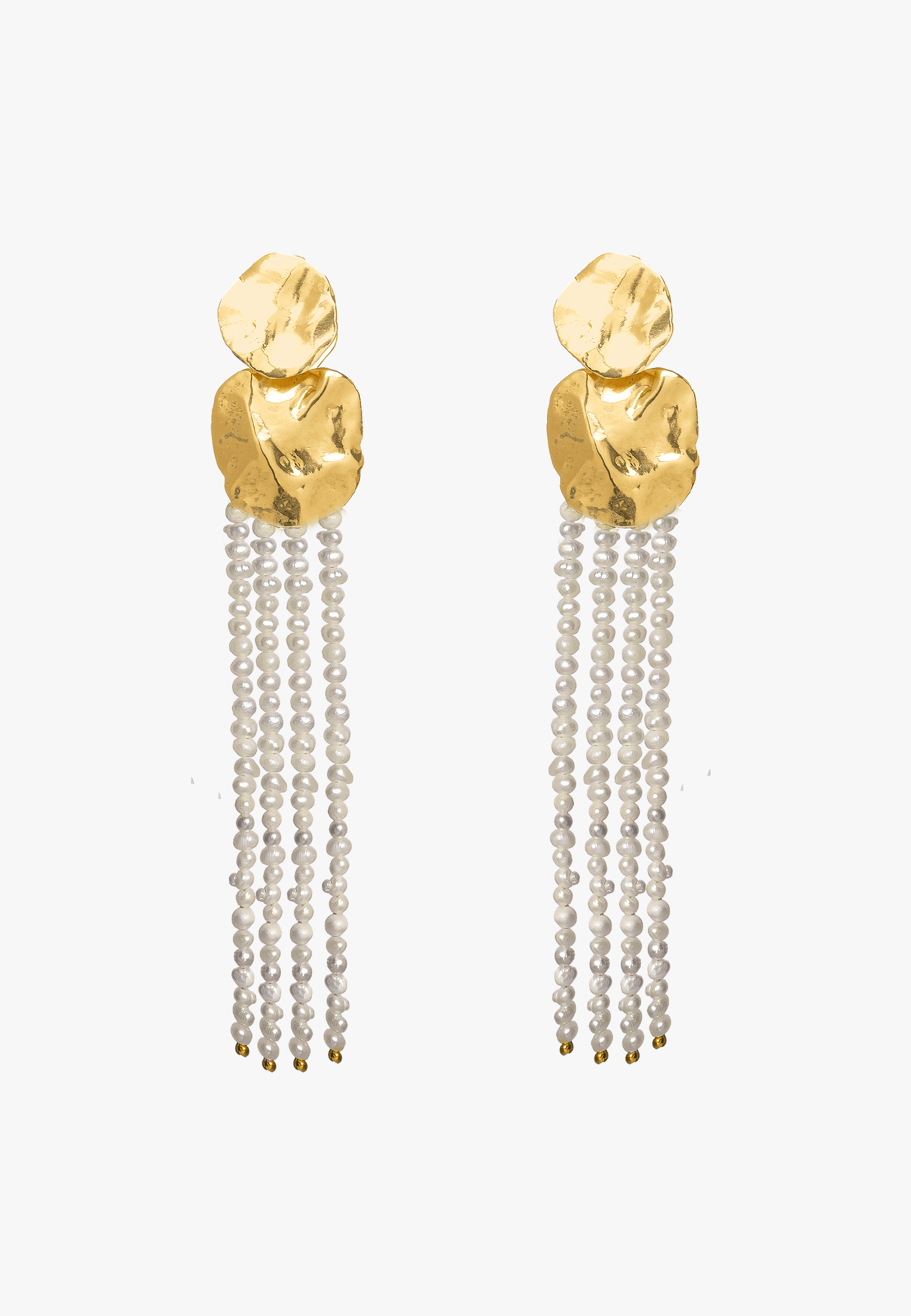 Liliana Pearl Earrings made by Lavani Jewels