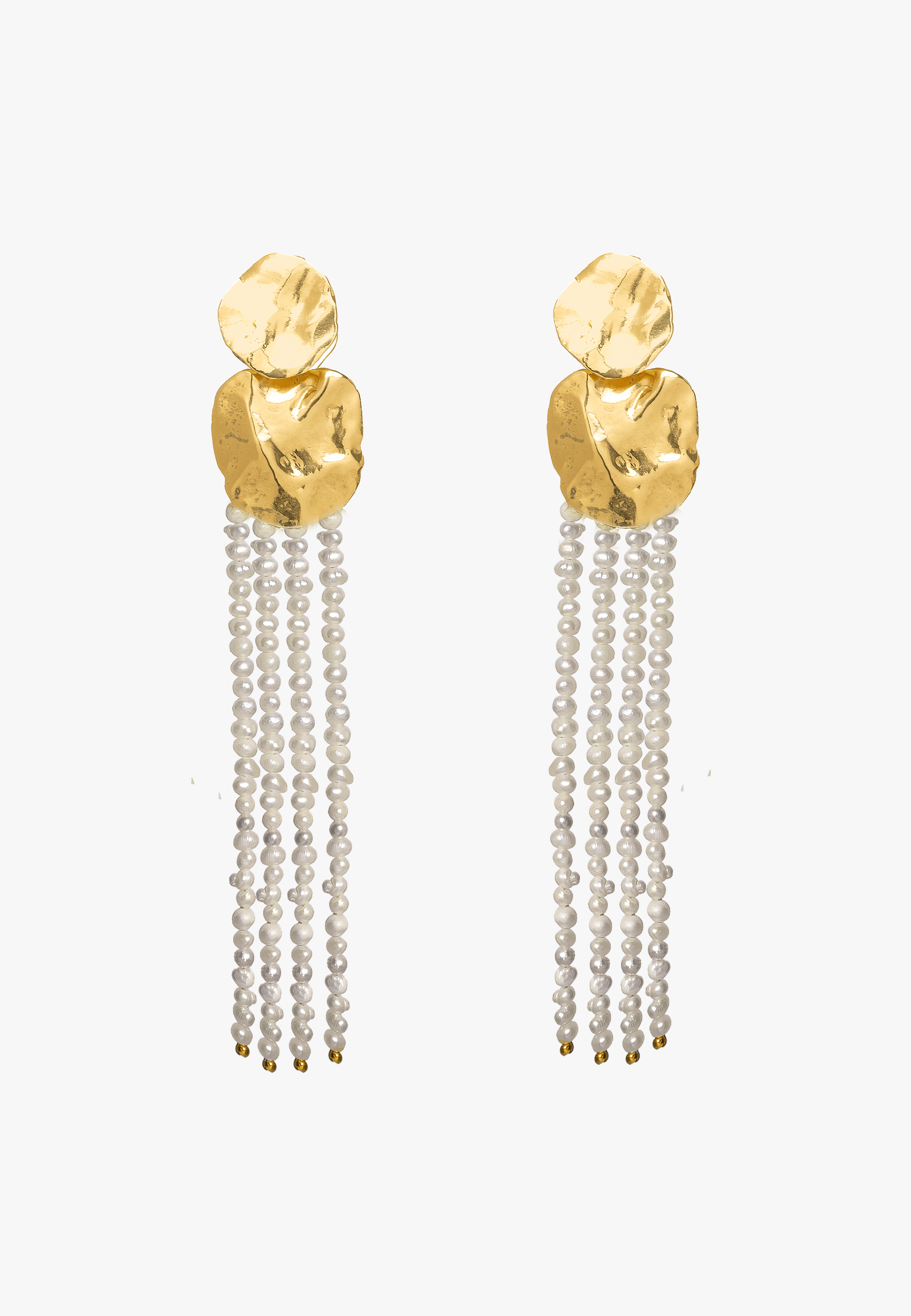 Liliana Pearl Earrings made by Lavani Jewels