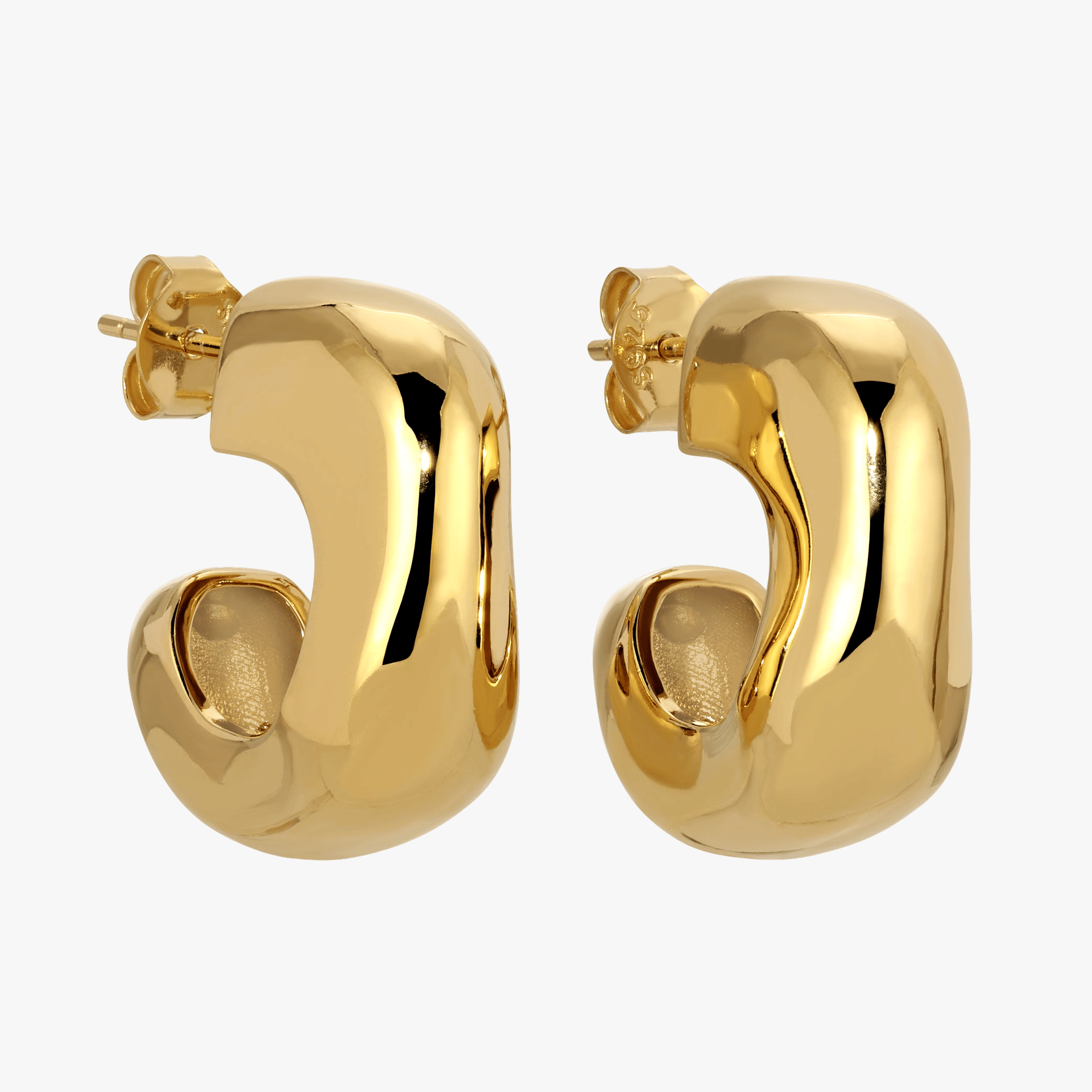 WAVY HOOPS made by Zepplin The Label