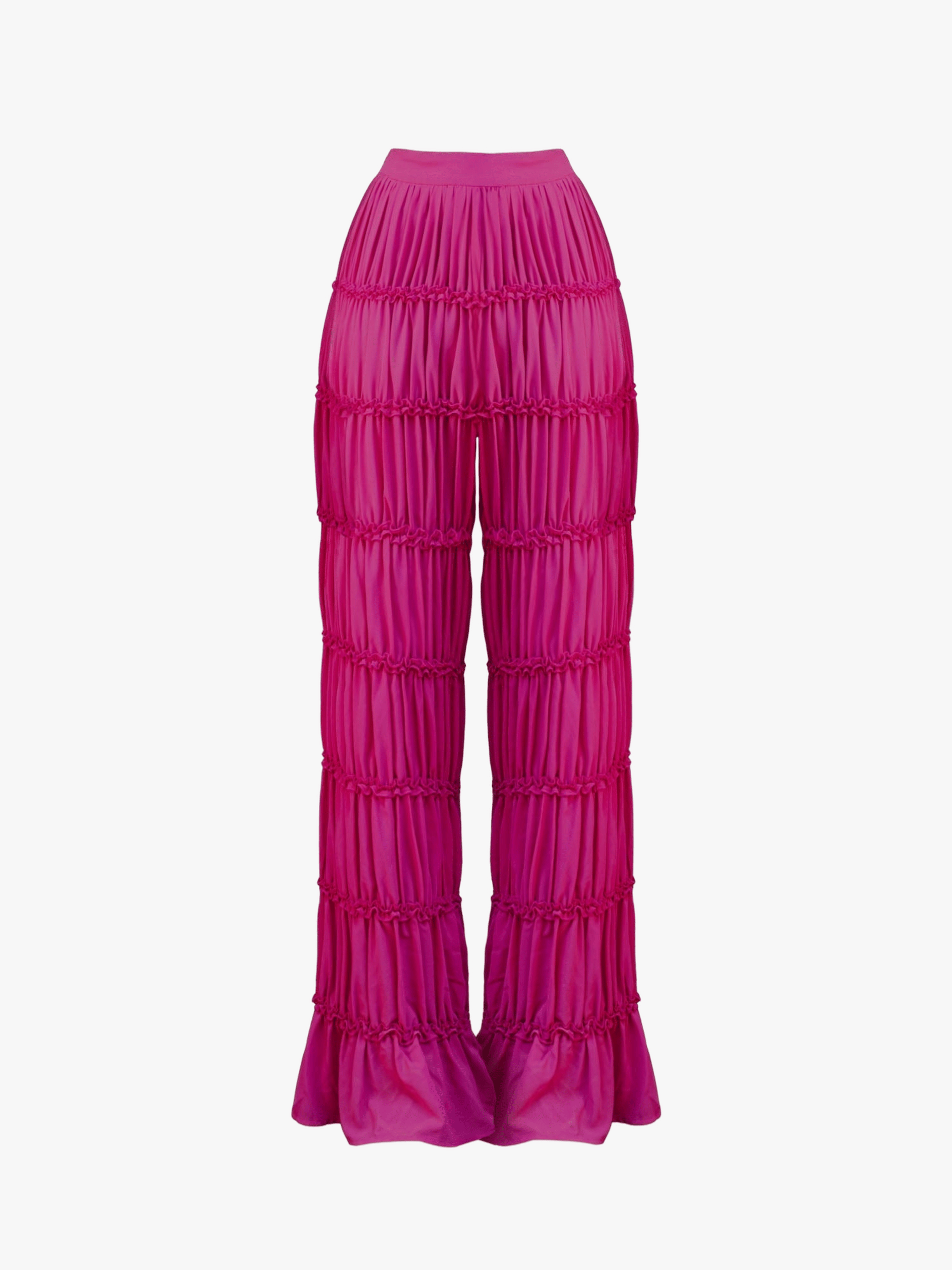 SINA PANTS - MAGENTA made by Andrea Iyamah