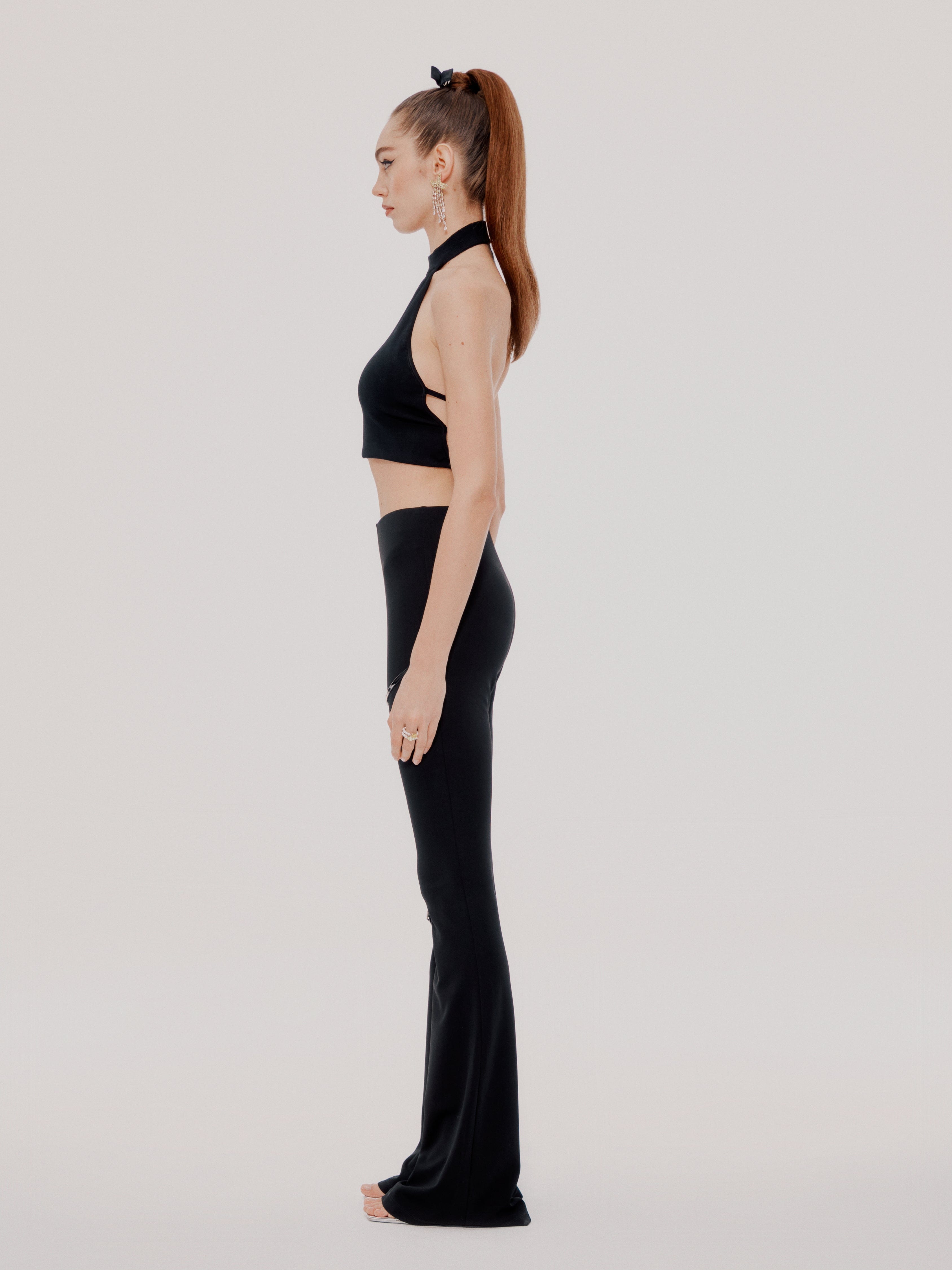 Black Brianah Top (Final Sale) in Black made by Nana Jacqueline