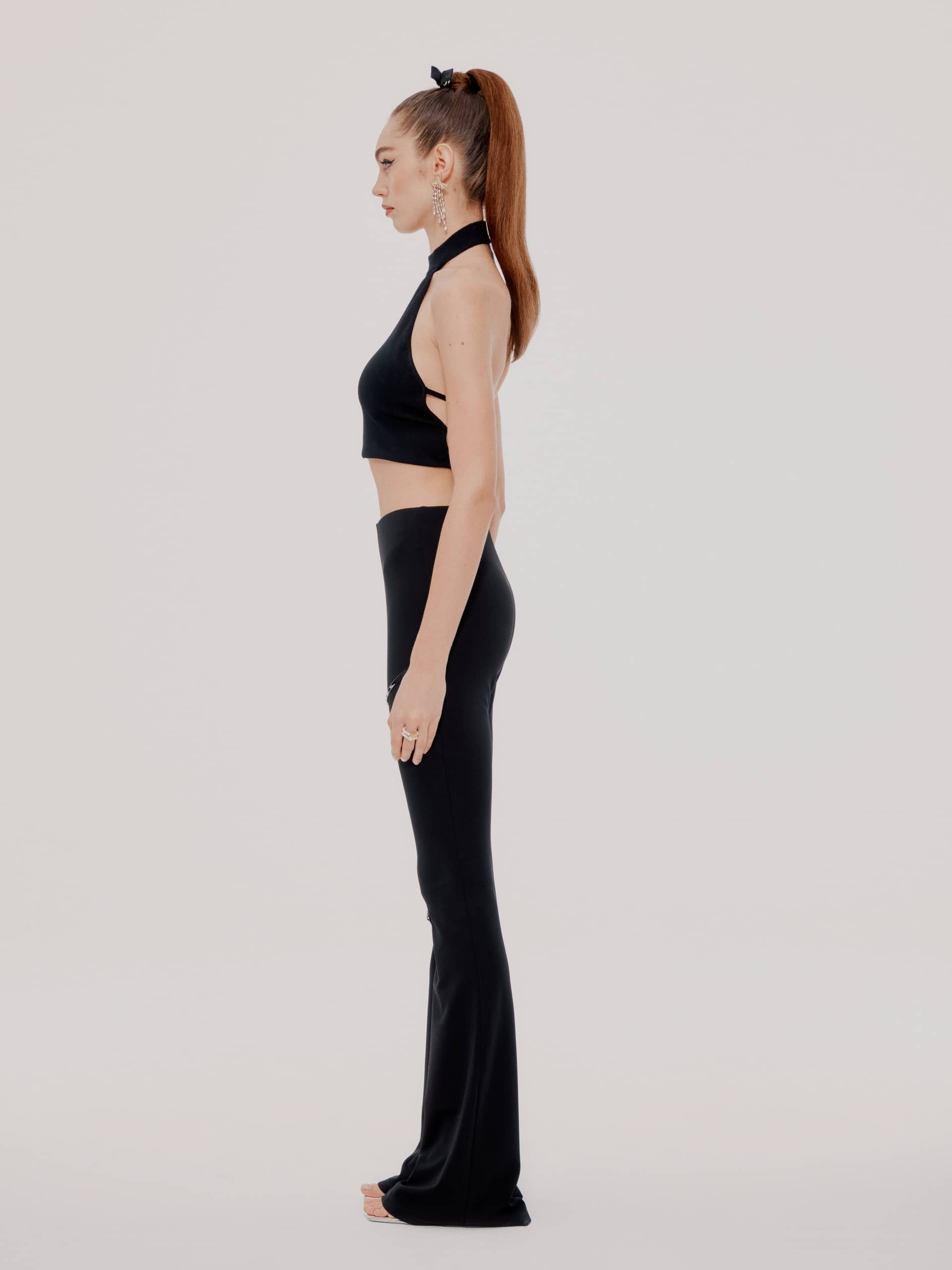 Black Brianah Top (Final Sale) in Black made by Nana Jacqueline