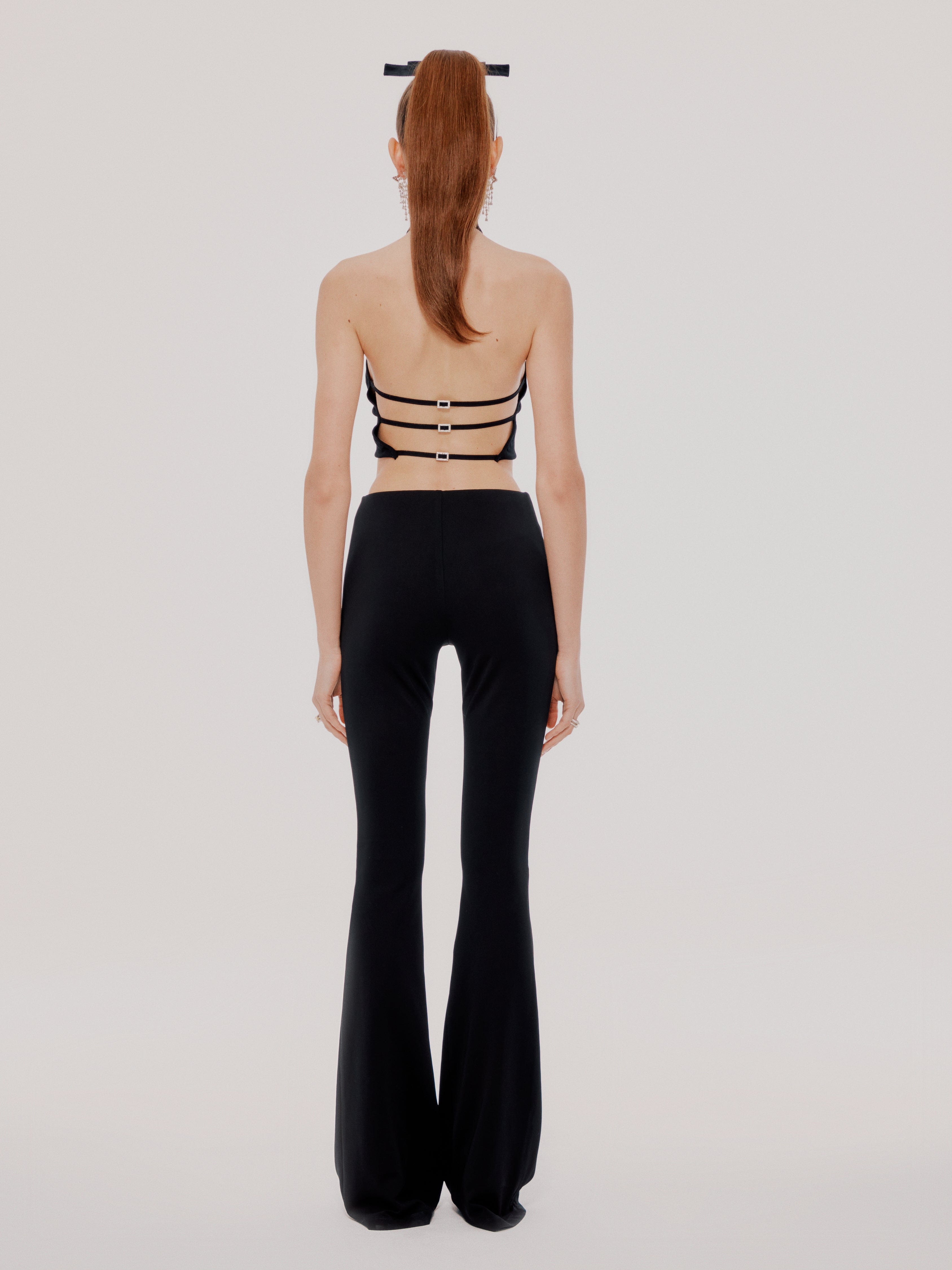 Black Brianah Top (Final Sale) in Black made by Nana Jacqueline