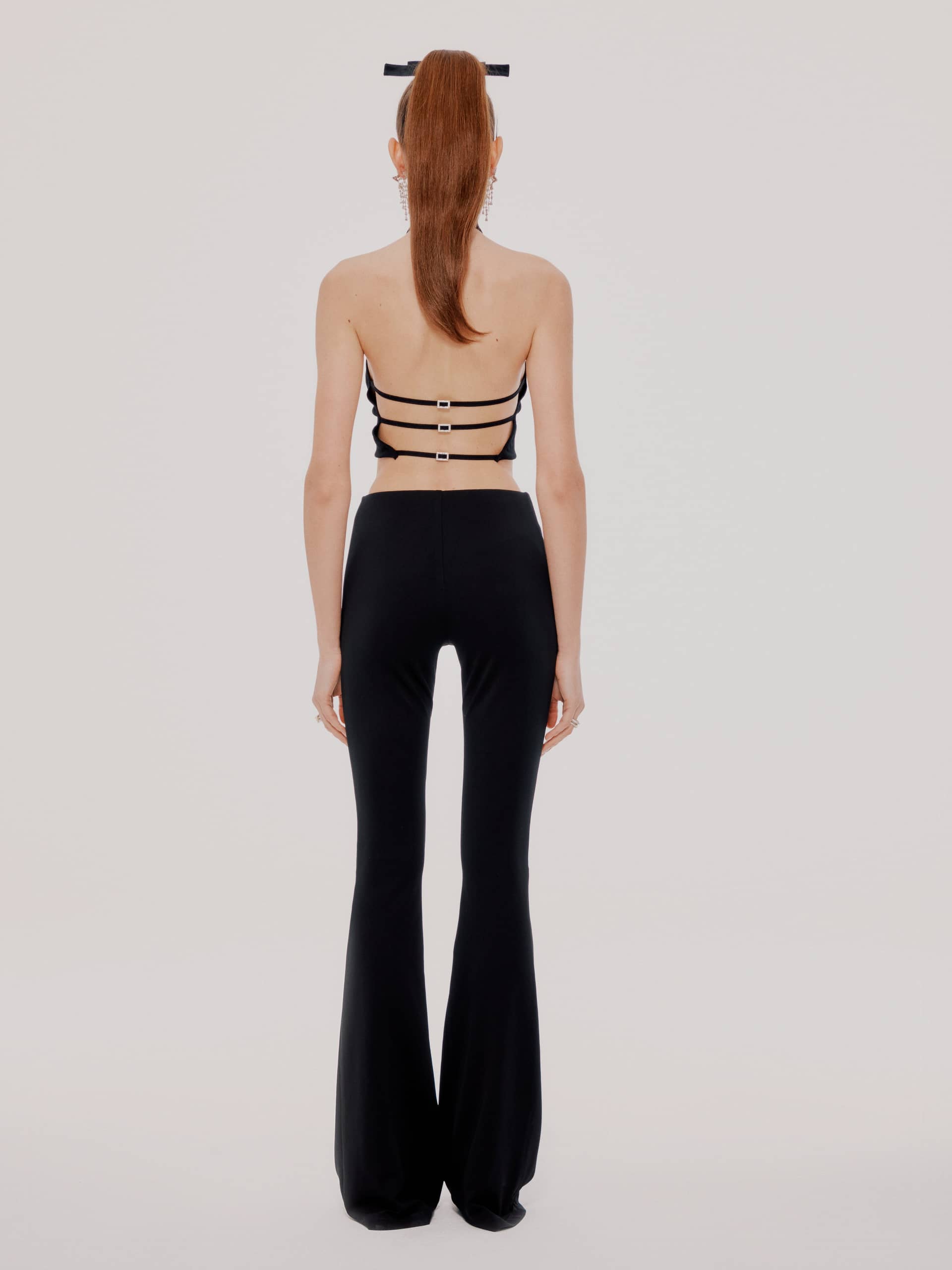 Black Brianah Top (Final Sale) in Black made by Nana Jacqueline