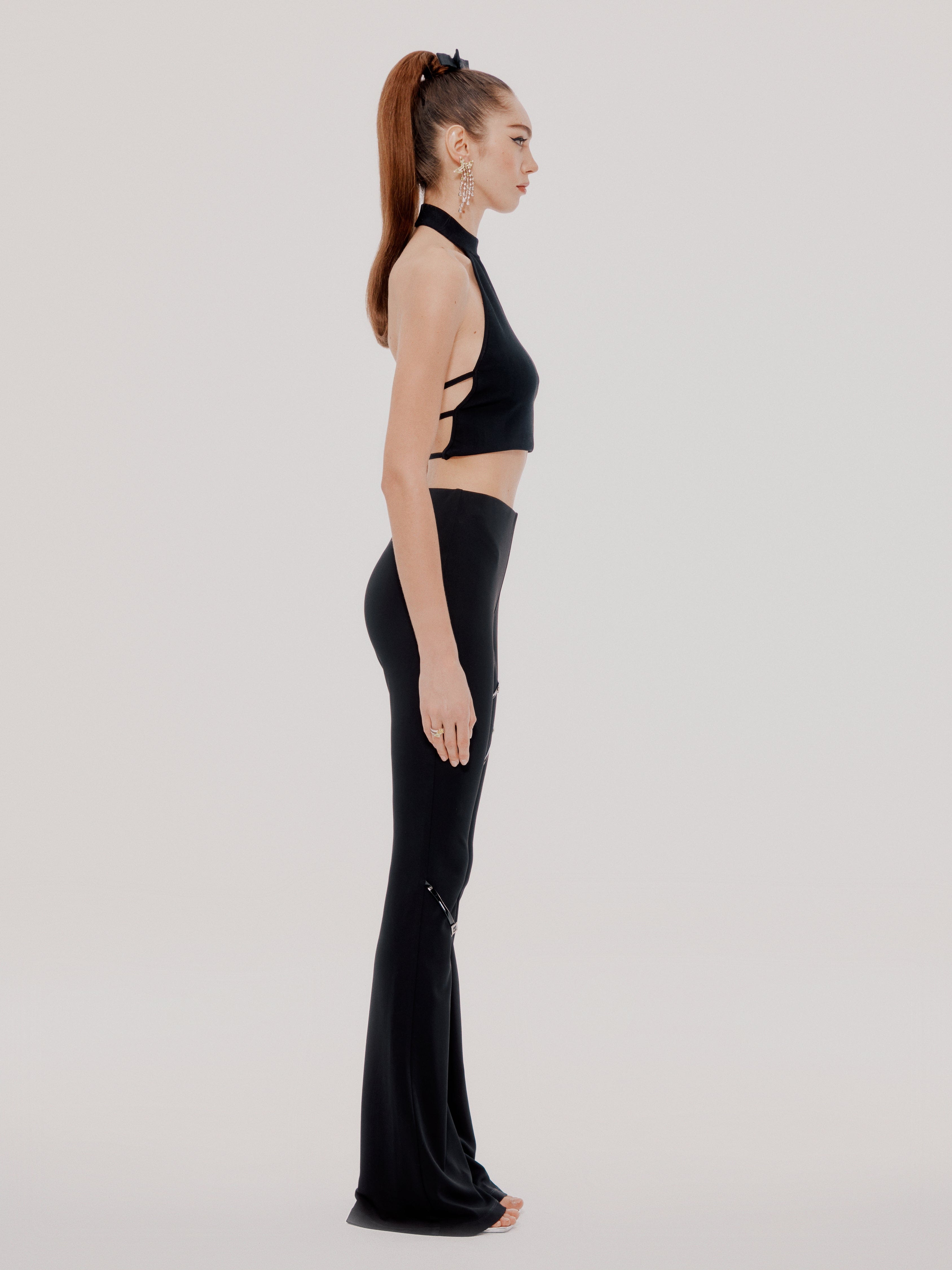 Black Brianah Top (Final Sale) in Black made by Nana Jacqueline