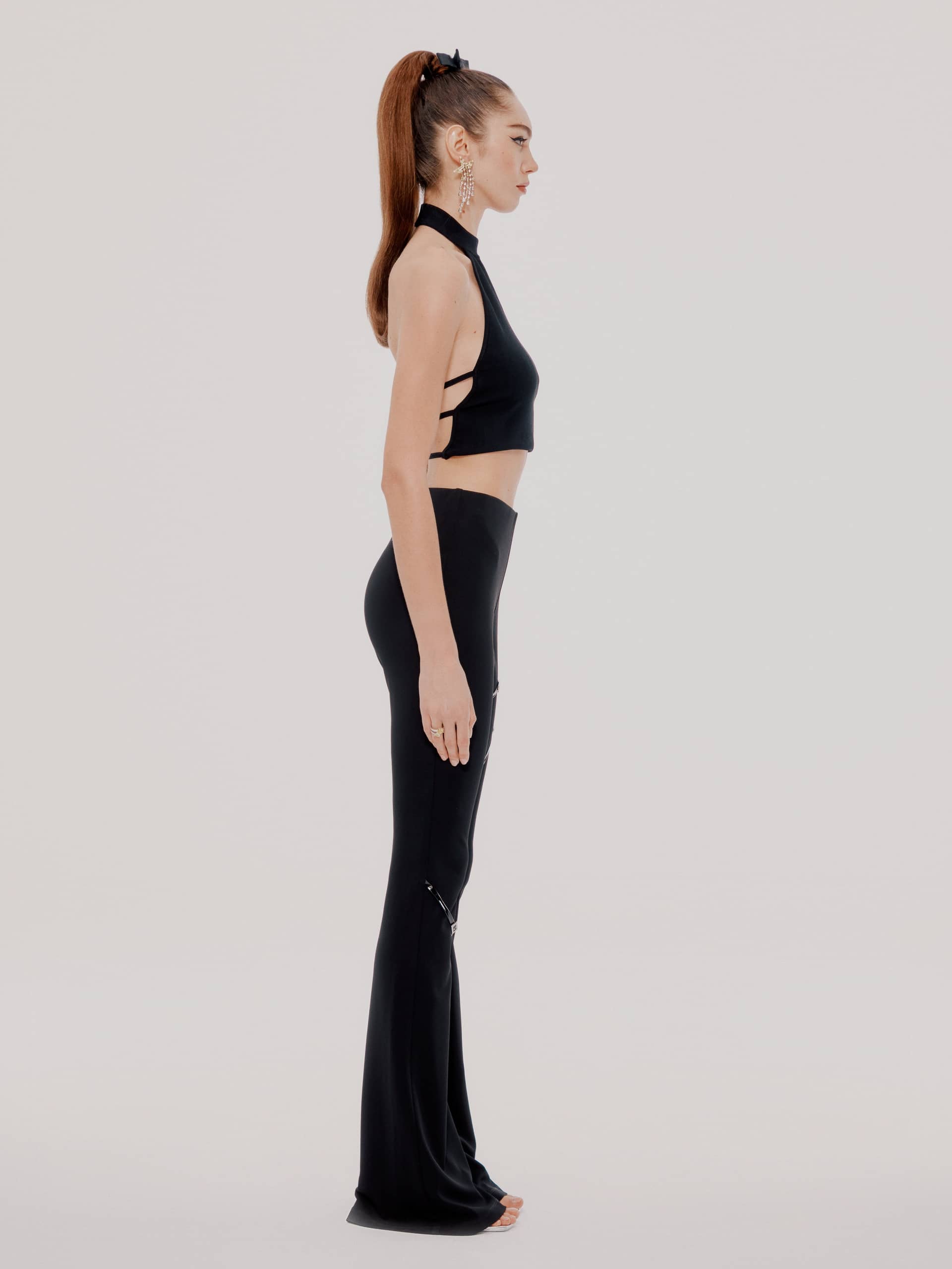 Black Brianah Top (Final Sale) in Black made by Nana Jacqueline