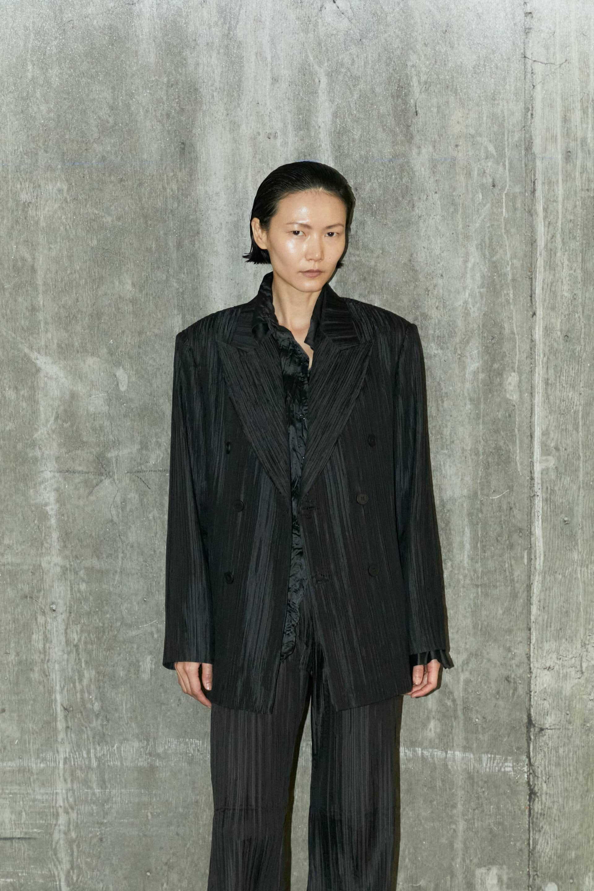 Tree Bark Unisex Double Breasted Blazer made by CAHAYA STUDIOS