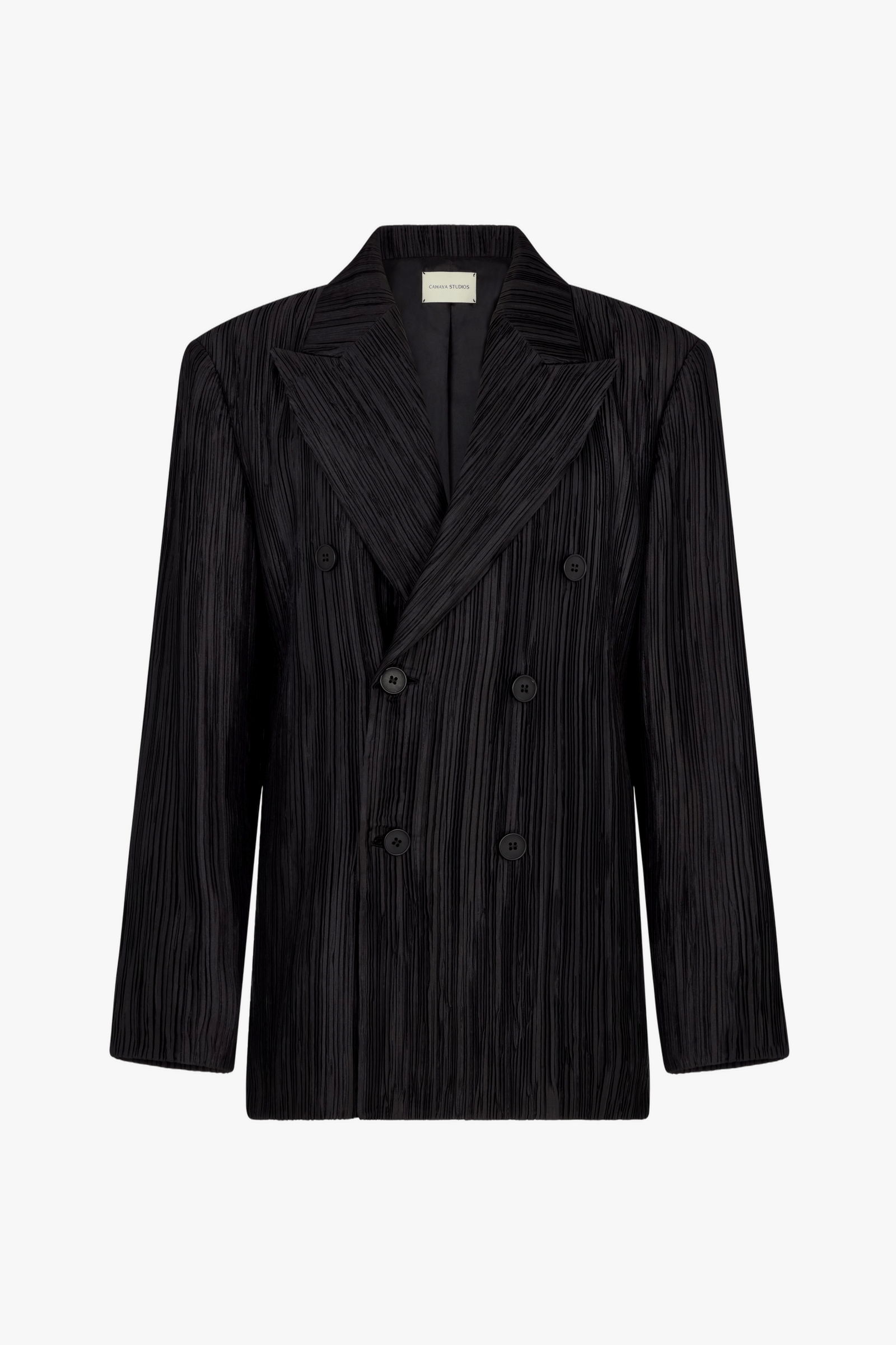 Tree Bark Unisex Double Breasted Blazer made by CAHAYA STUDIOS