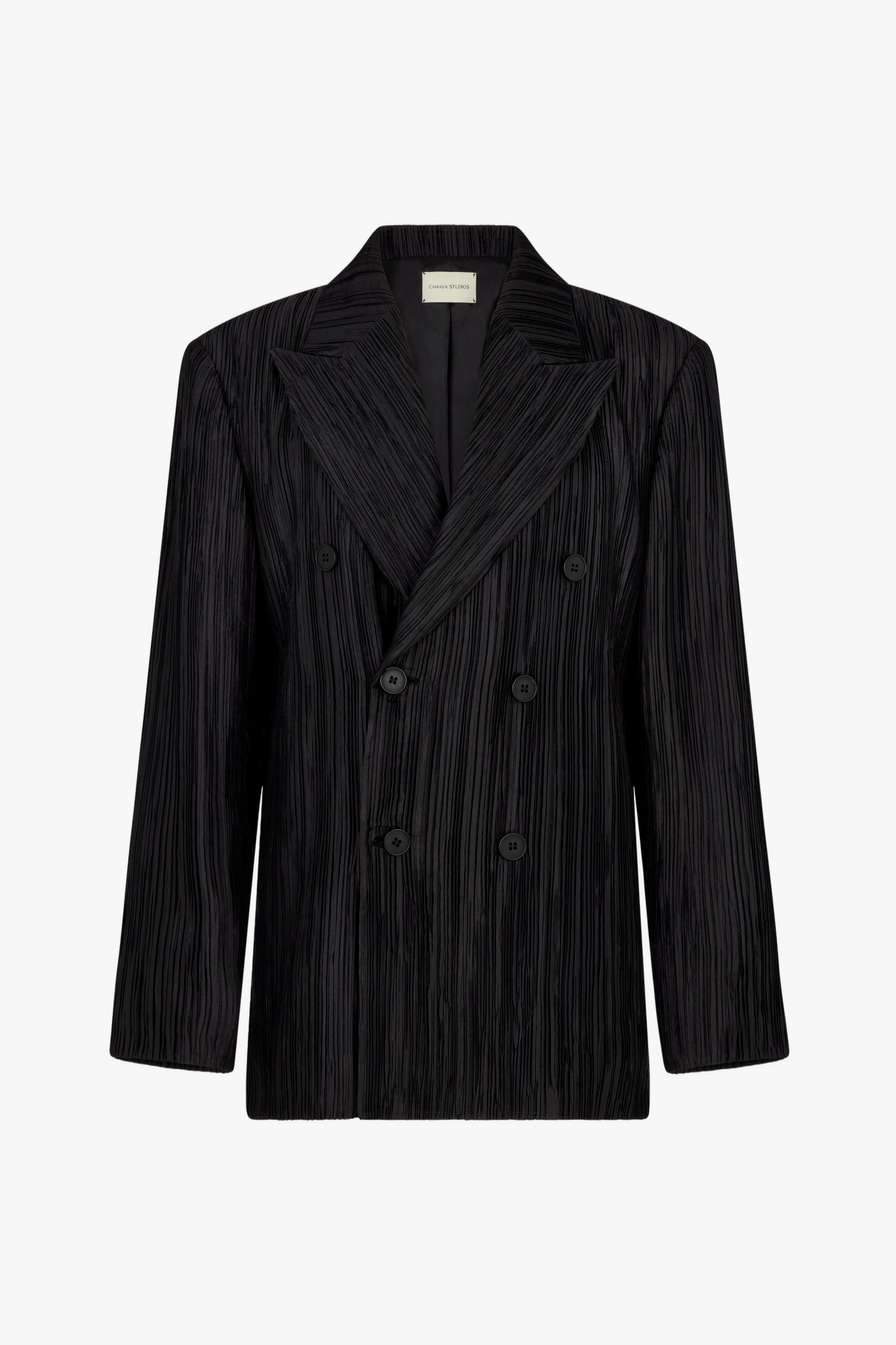 Tree Bark Unisex Double Breasted Blazer made by CAHAYA STUDIOS