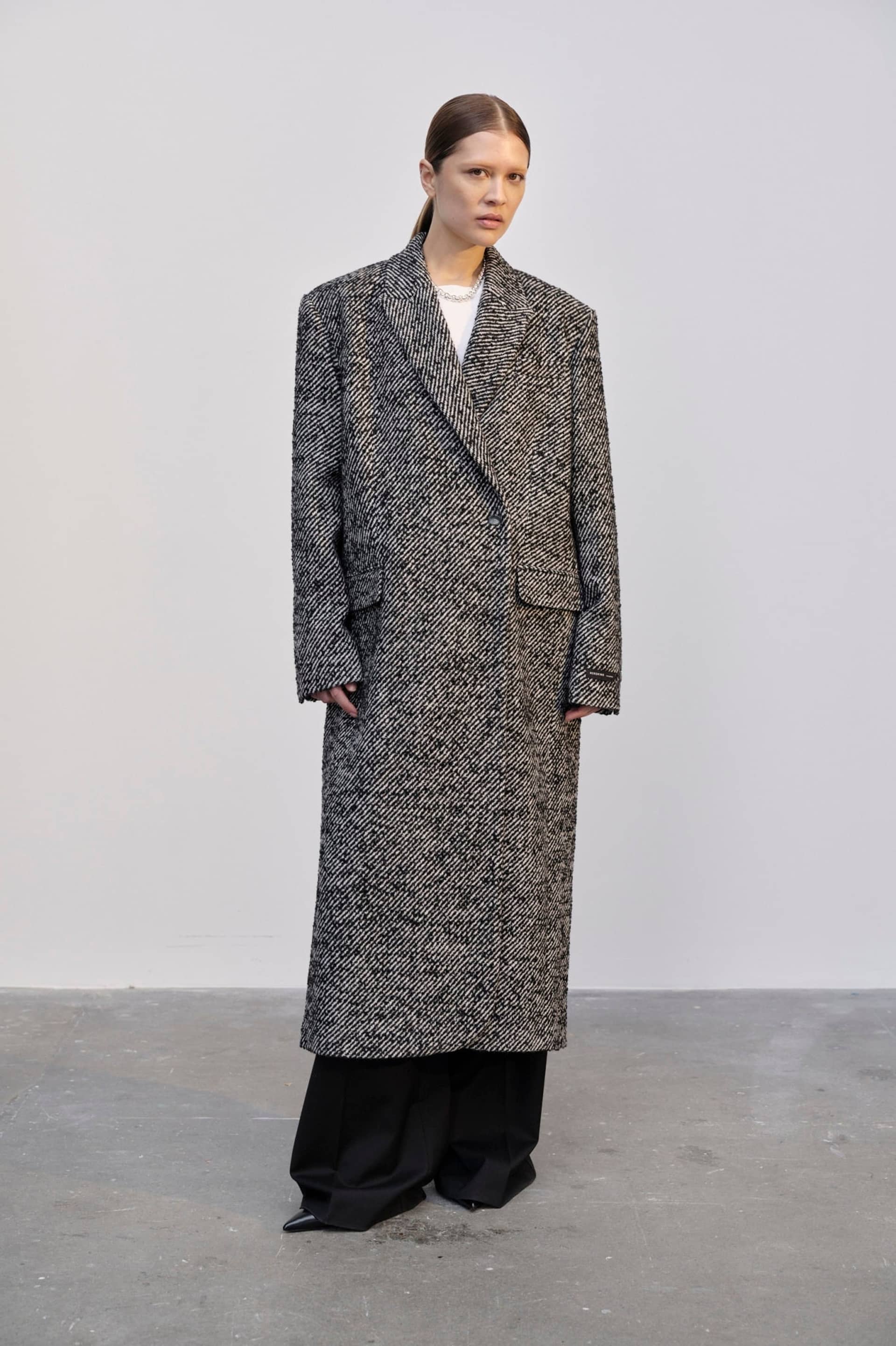 Butter Coat - Salt & Peber made by HERSKIND